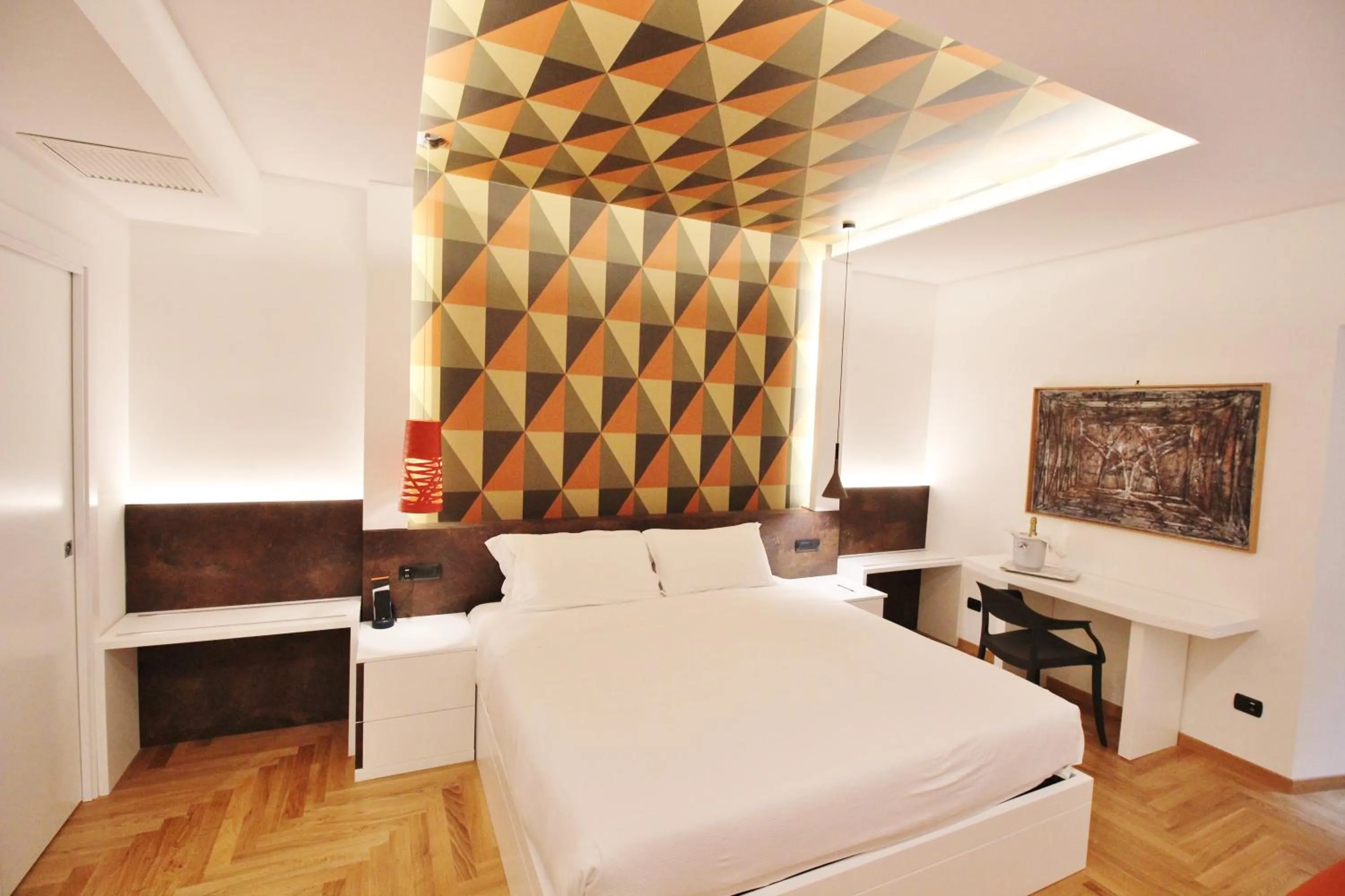 Bedroom, Bed in Albergo Abruzzi