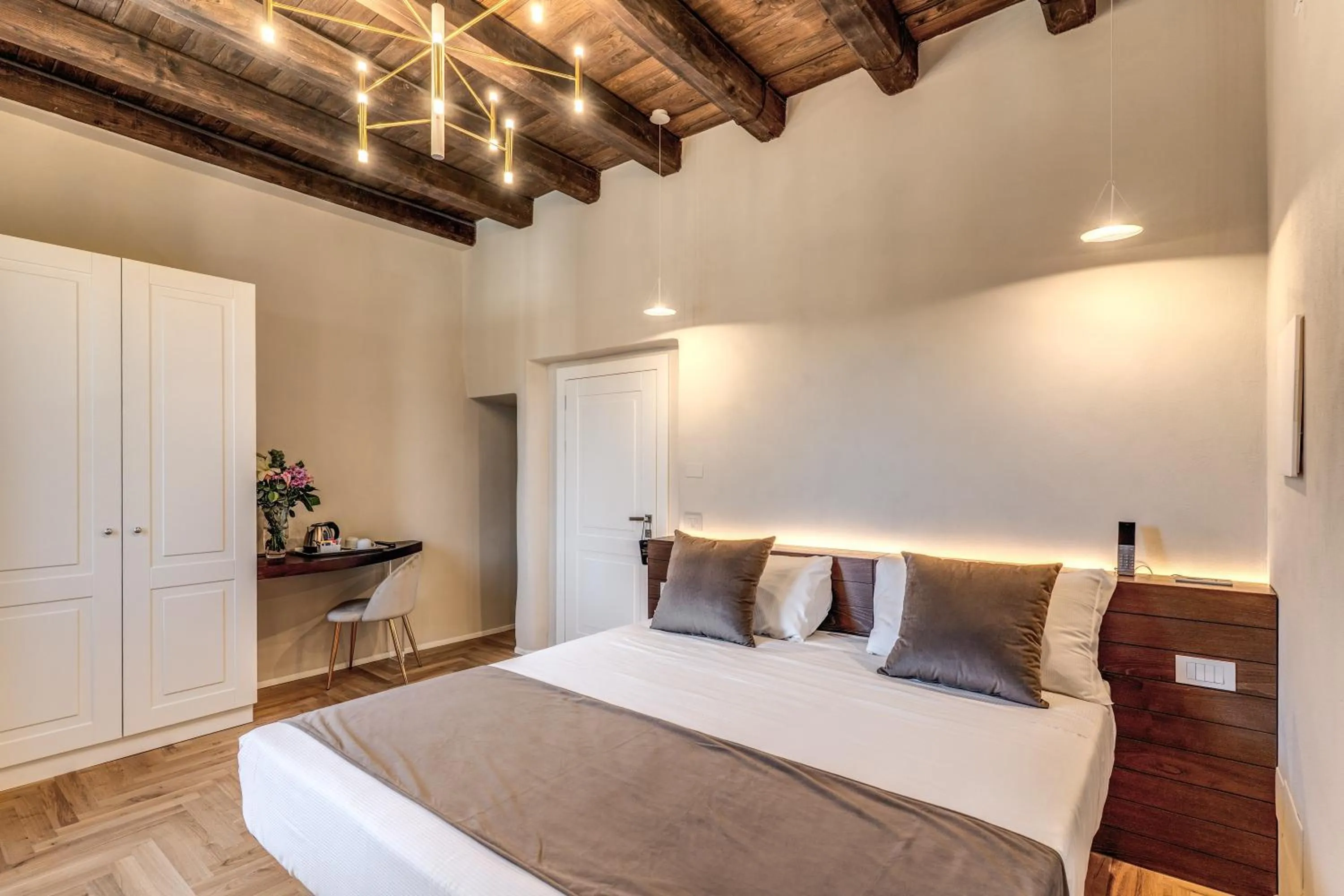 Bed in Albergo Abruzzi