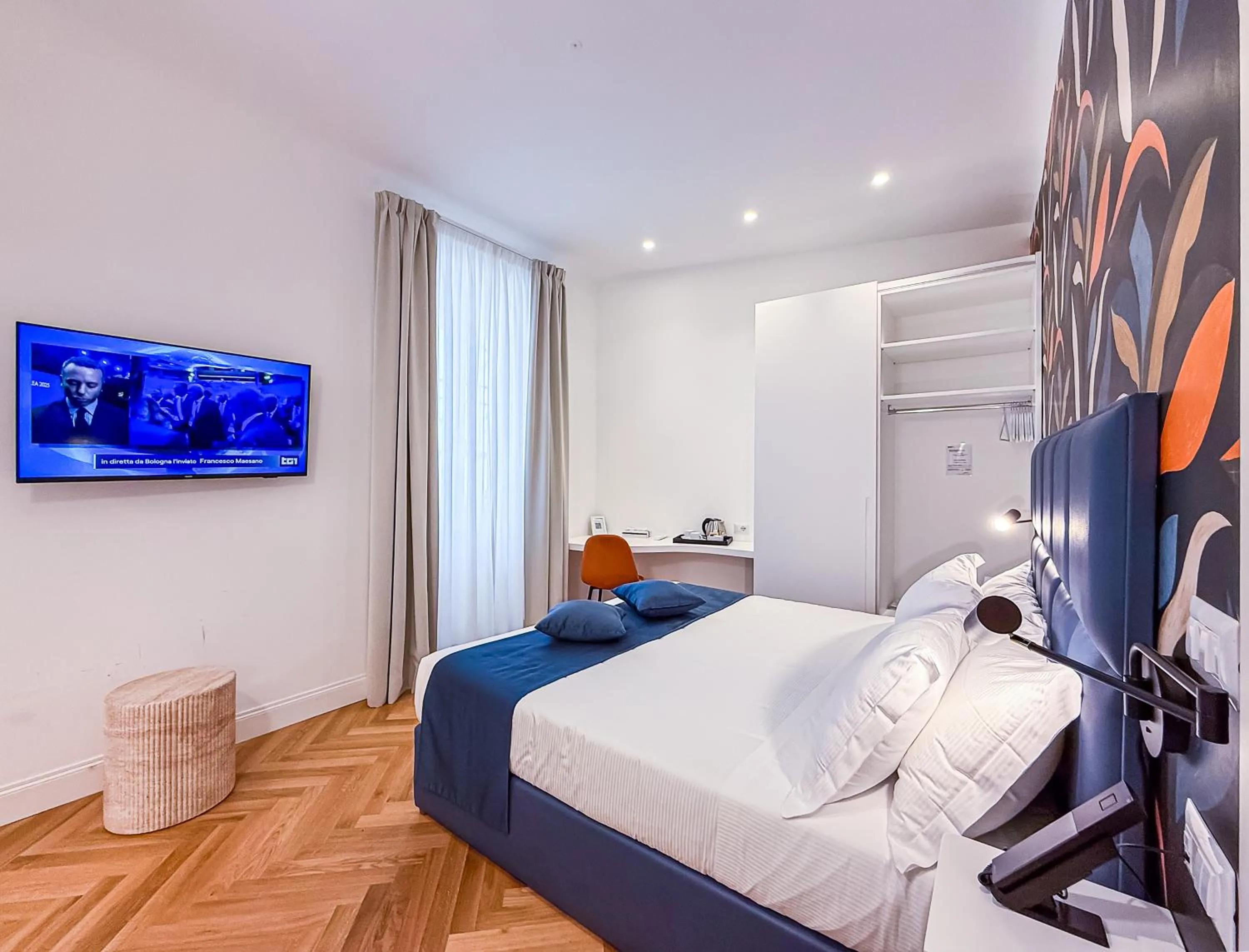 Bed in Albergo Abruzzi