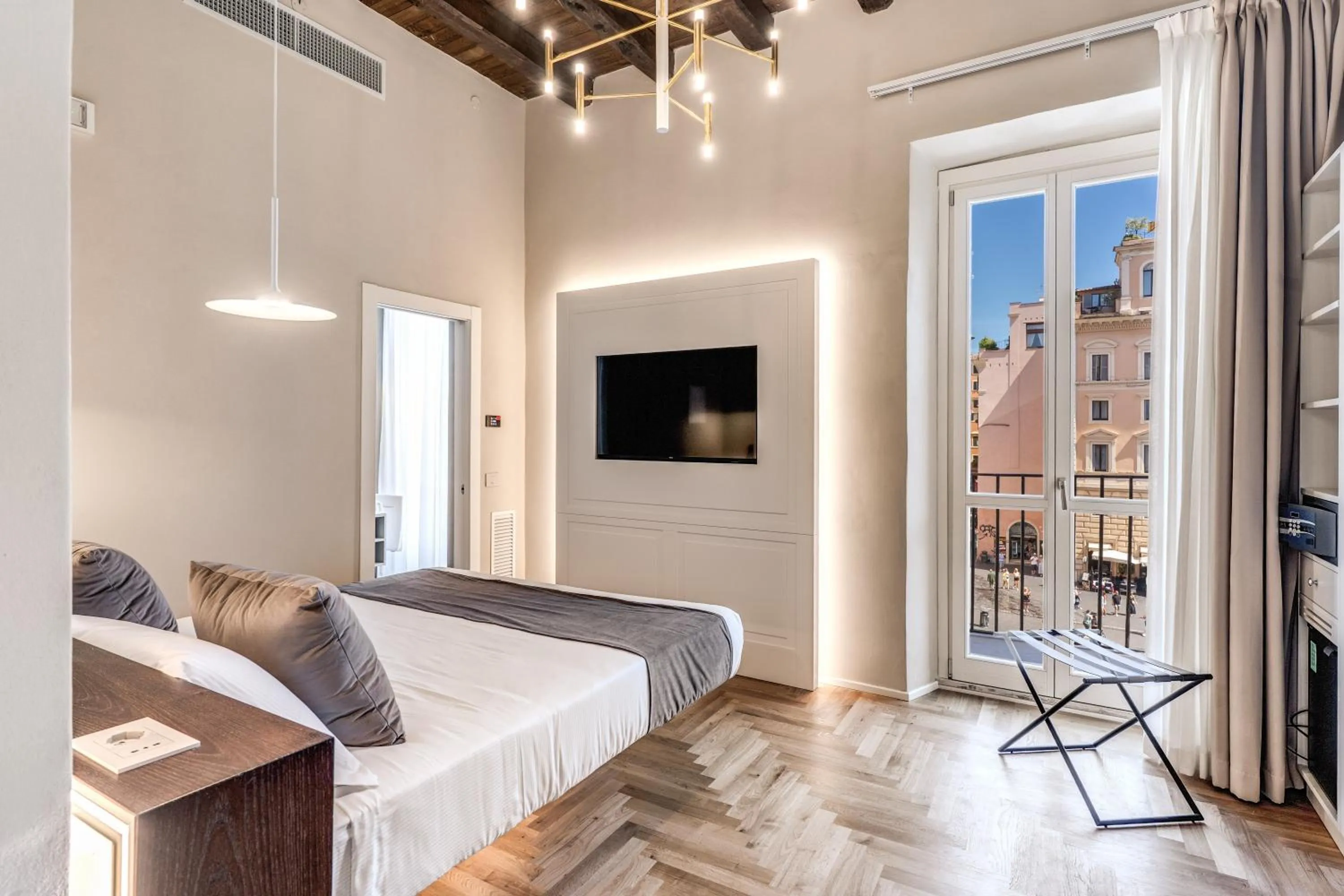 Bed in Albergo Abruzzi