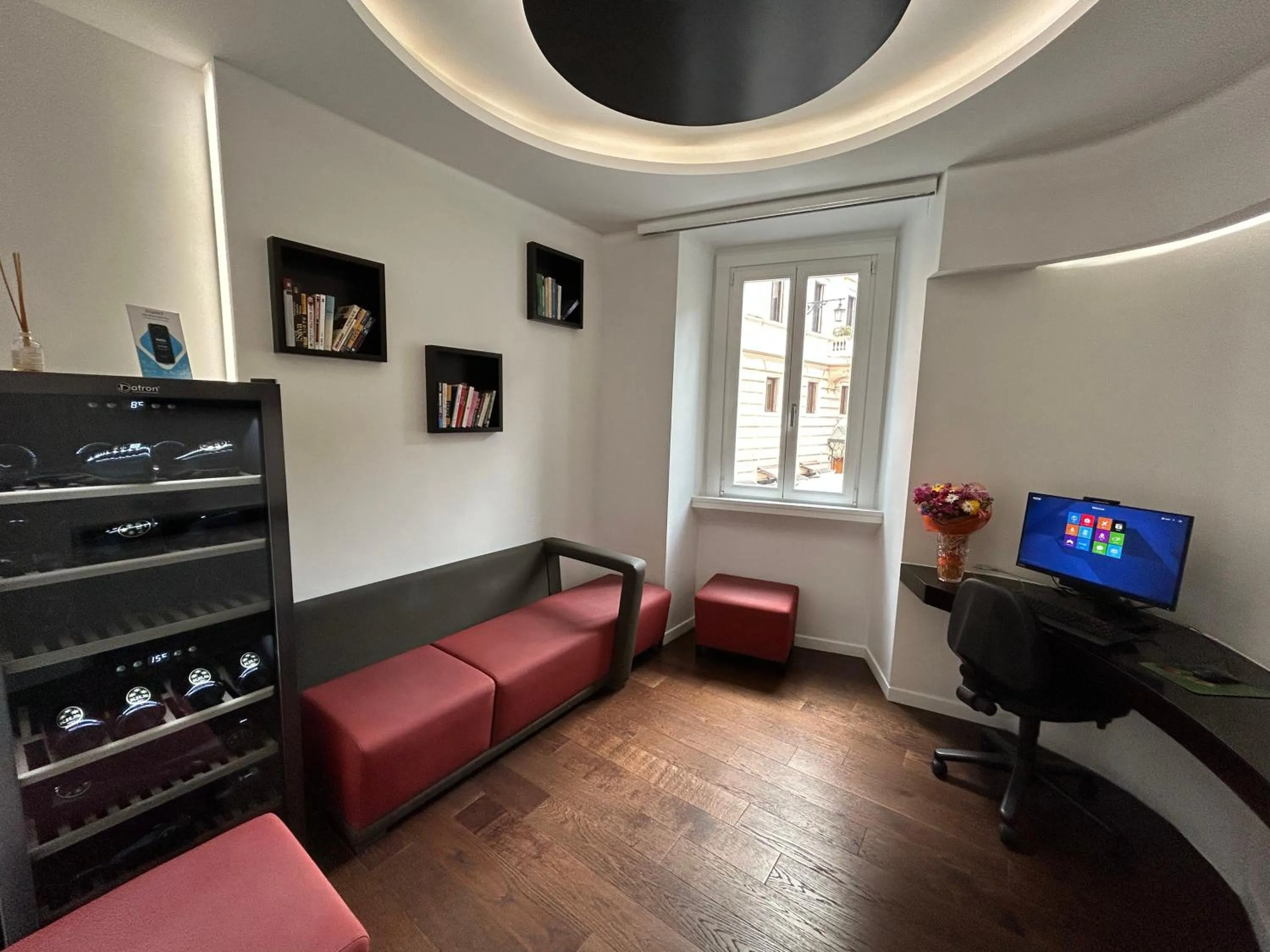 Living room in Albergo Abruzzi