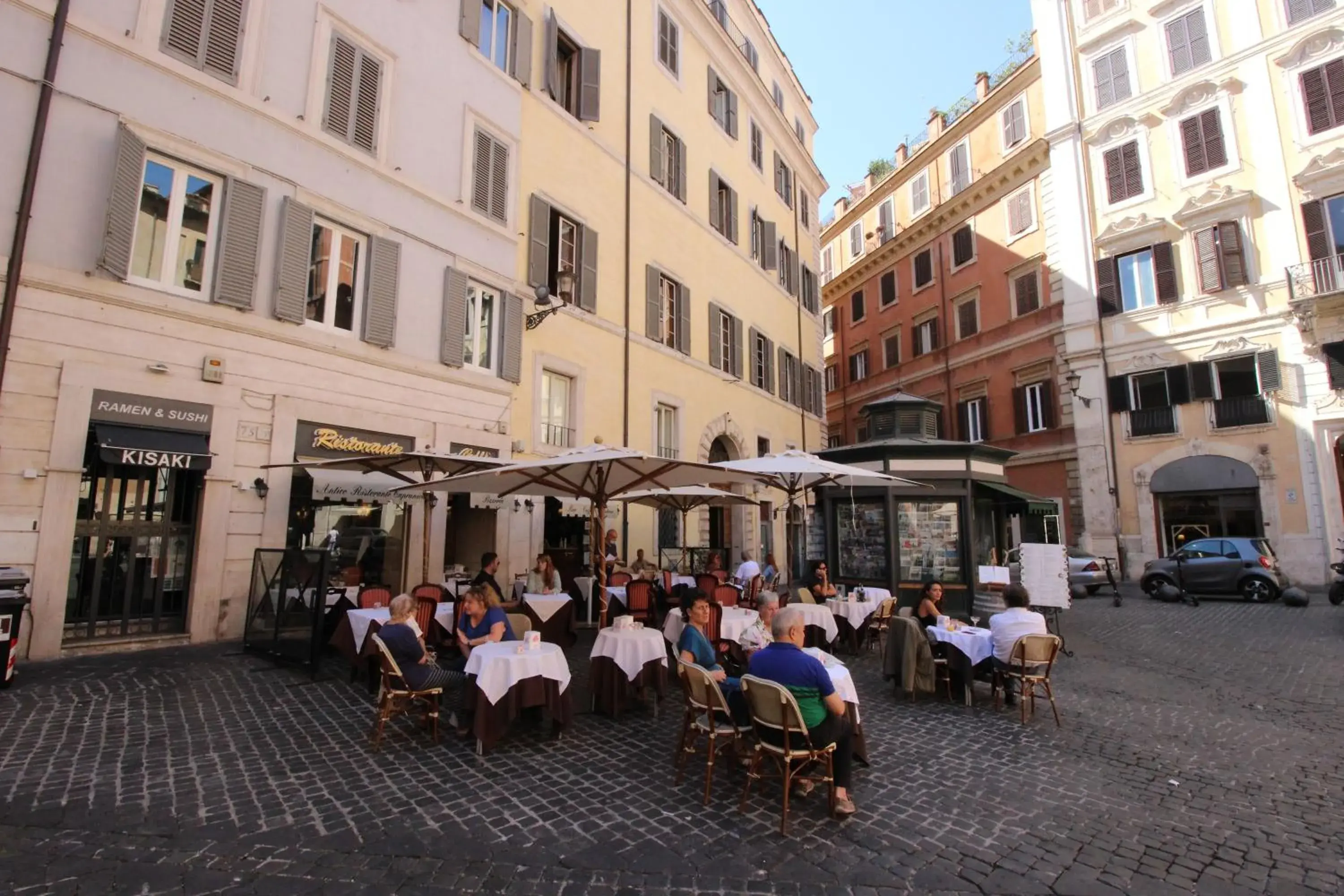 Continental breakfast in Albergo Abruzzi Continental breakfast in Albergo Abruzzi
