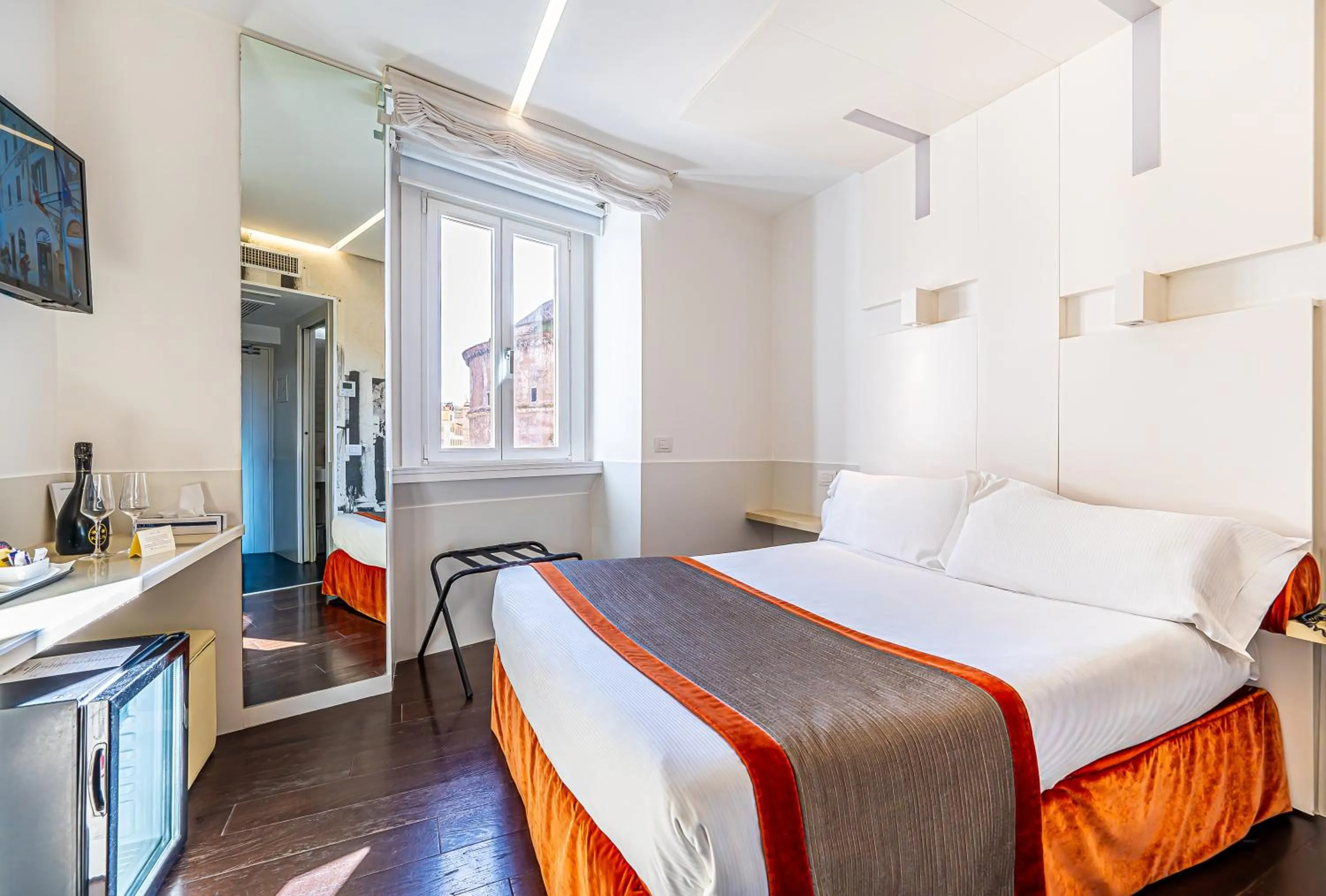 Bed in Albergo Abruzzi