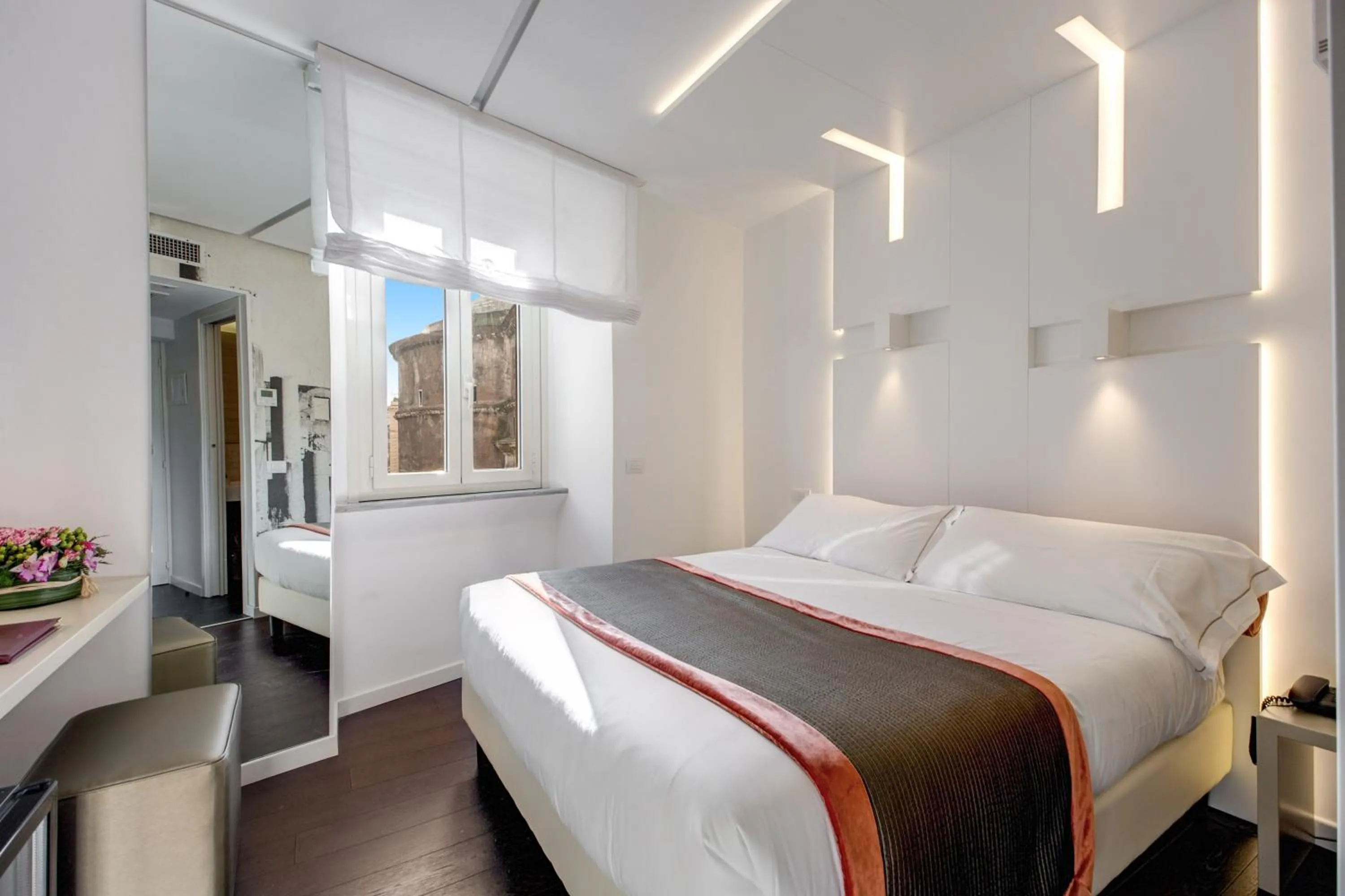 Bedroom, Bed in Albergo Abruzzi