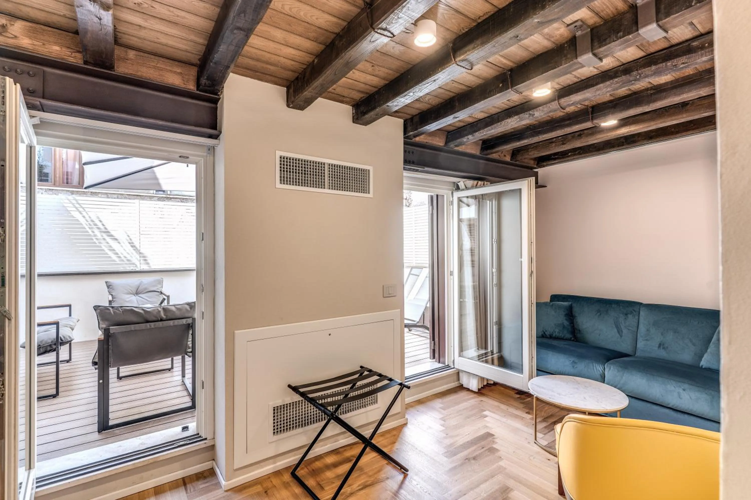 Living room in Albergo Abruzzi