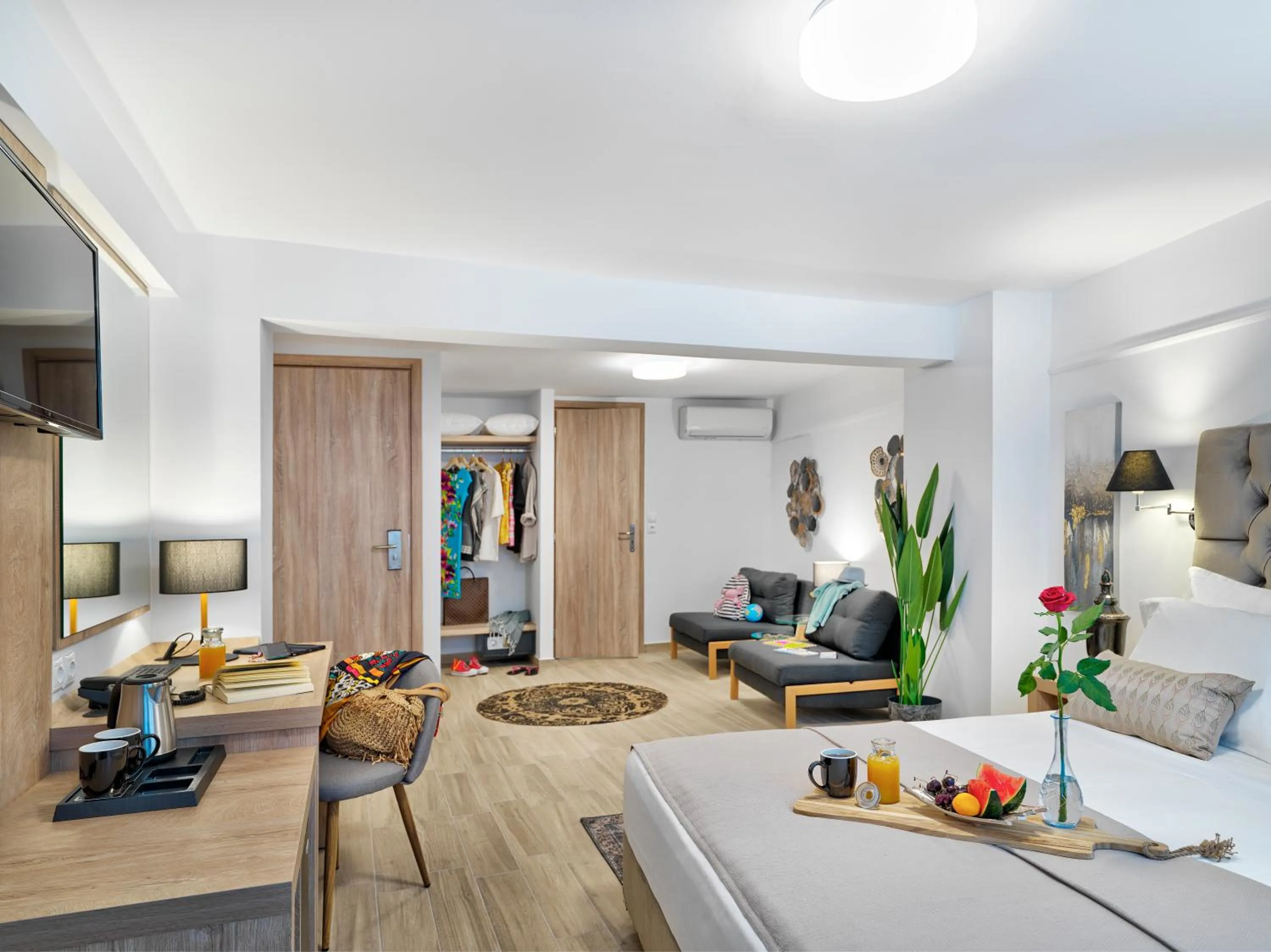 Bedroom, Bed in Acropolis City Life BH