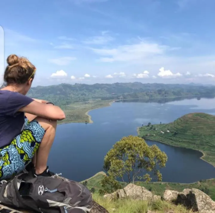 Hiking in Agape House Kisoro