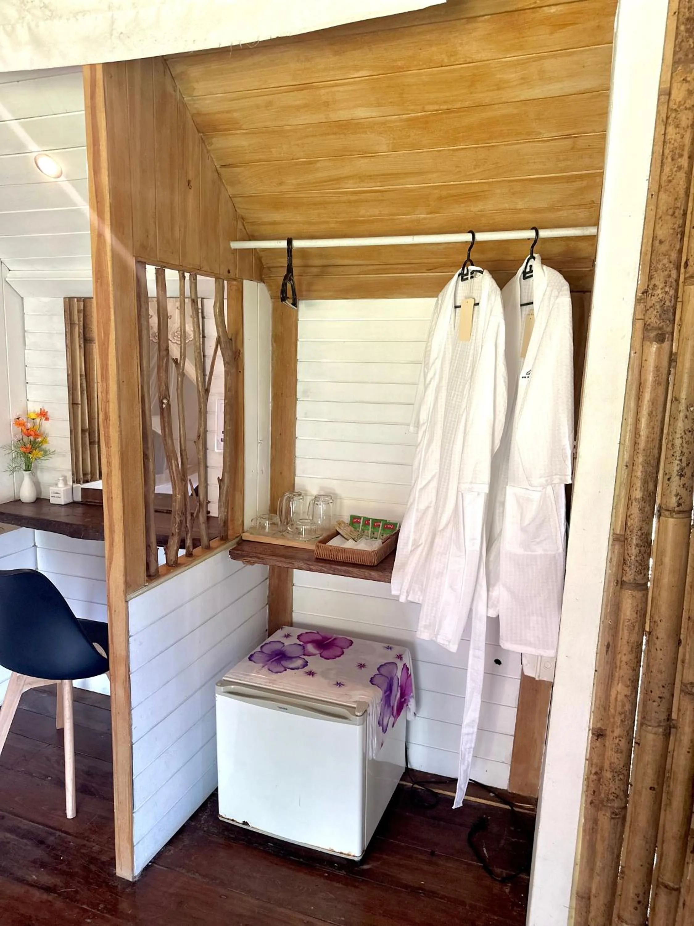 Bed in Koh Mook Mountain view