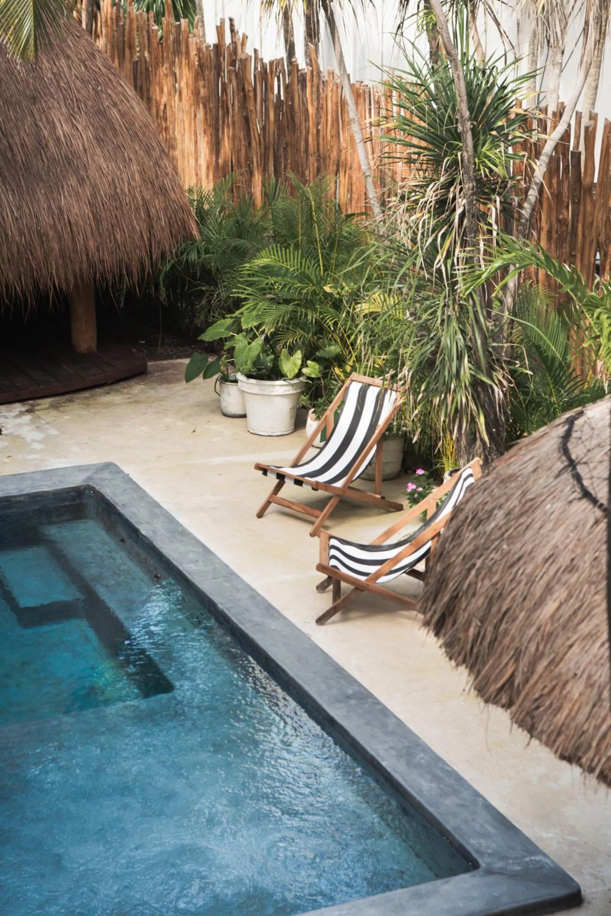 Pool view in Tuup Tulum