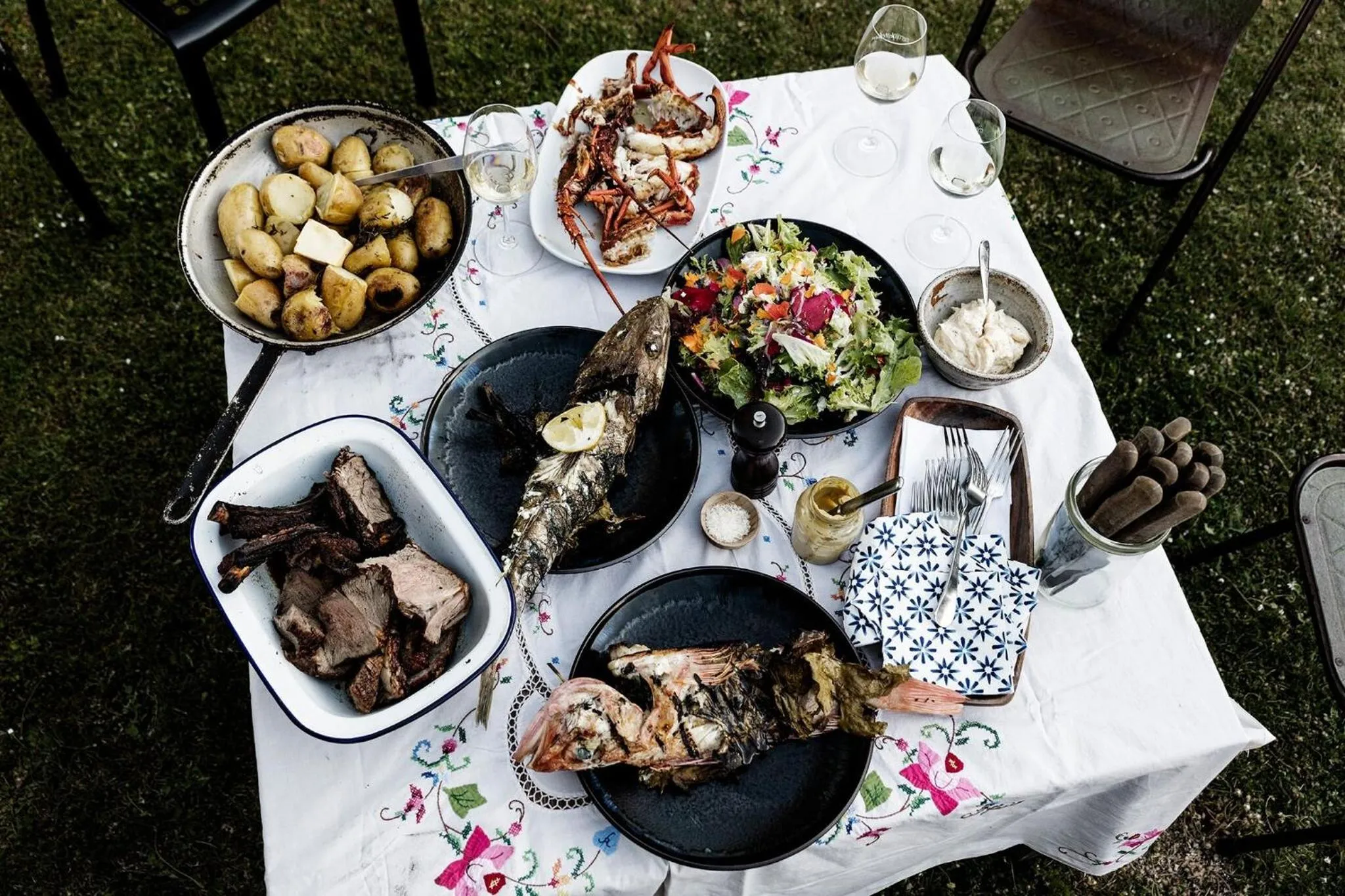 Food close-up in Merrijig Inn