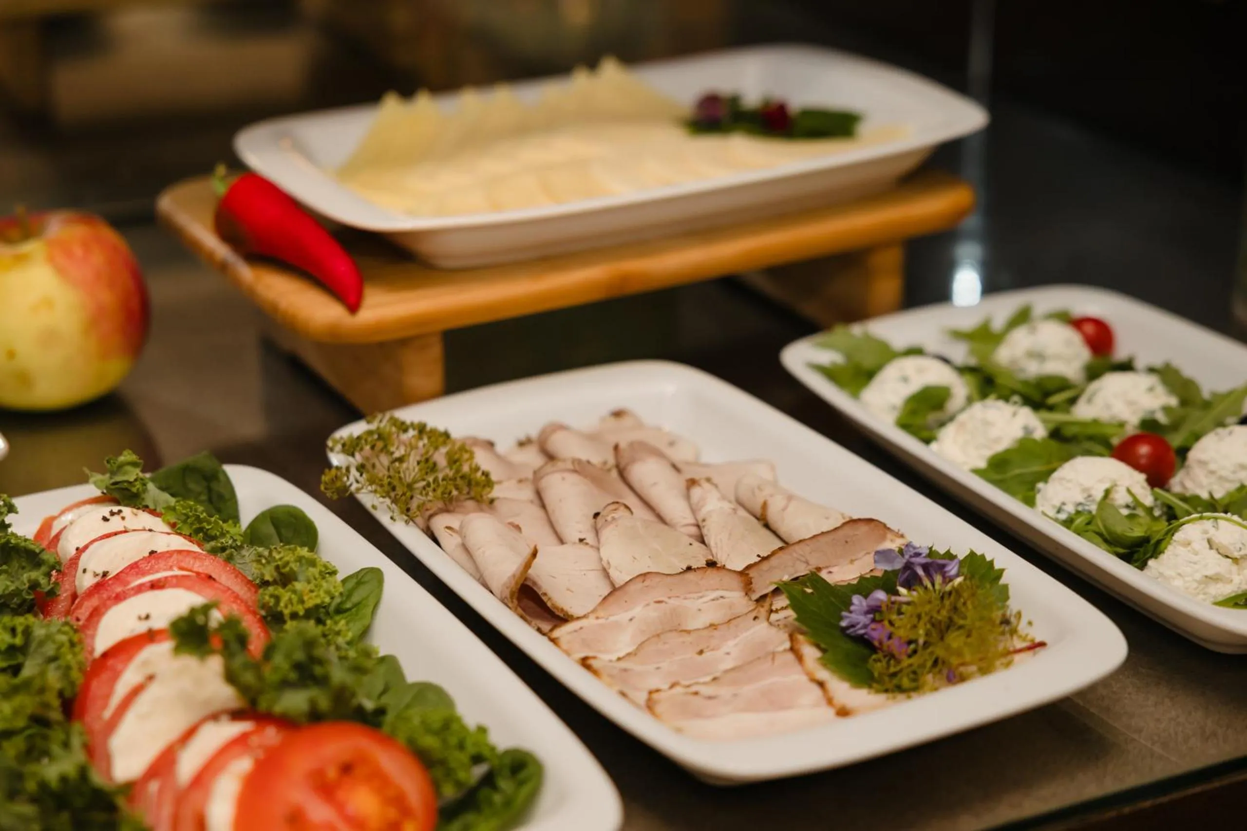 Food and drinks in Vanilla Hotel