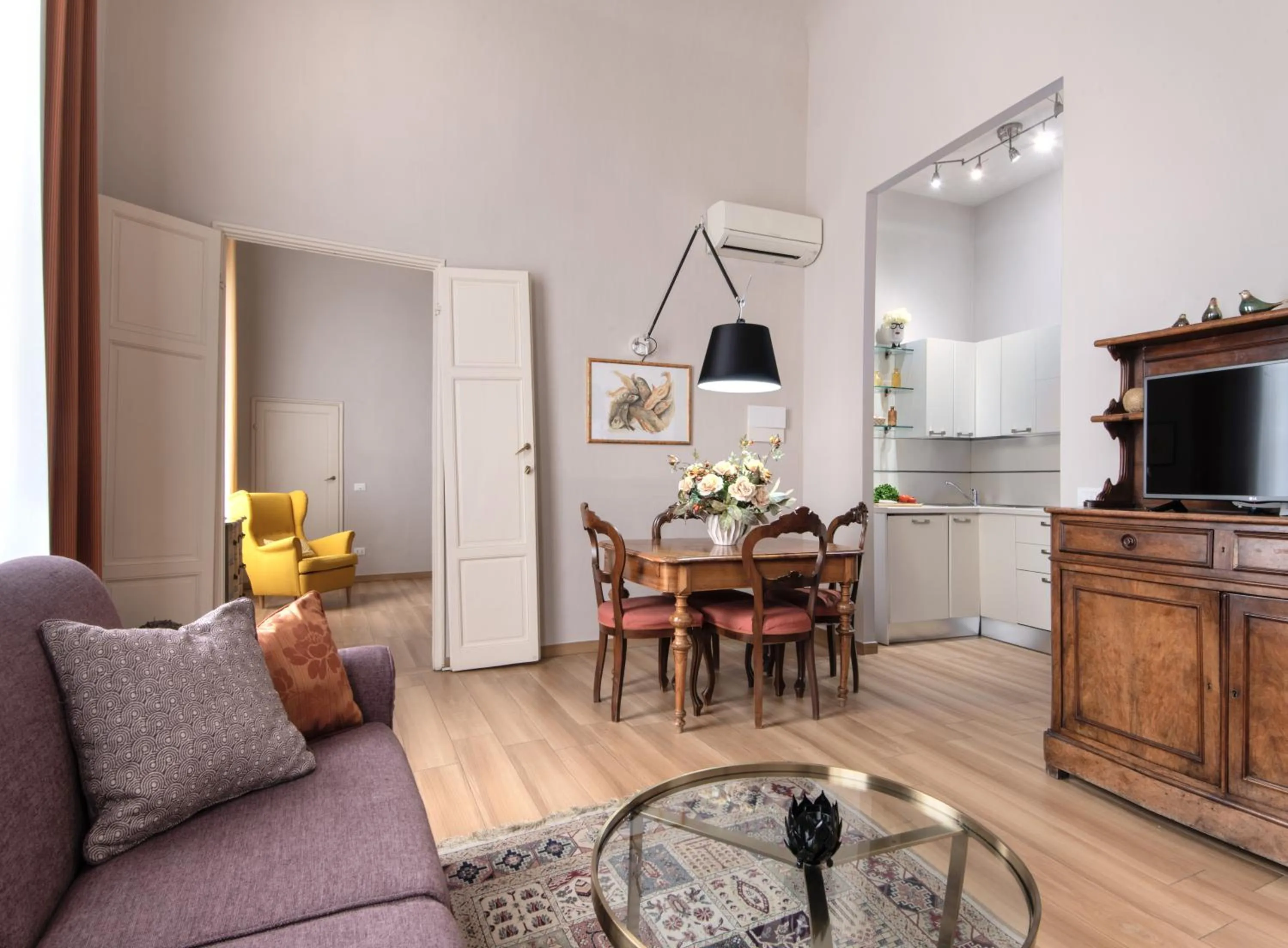 Kitchen or kitchenette in Palazzo Alfani - Residenza d'Epoca