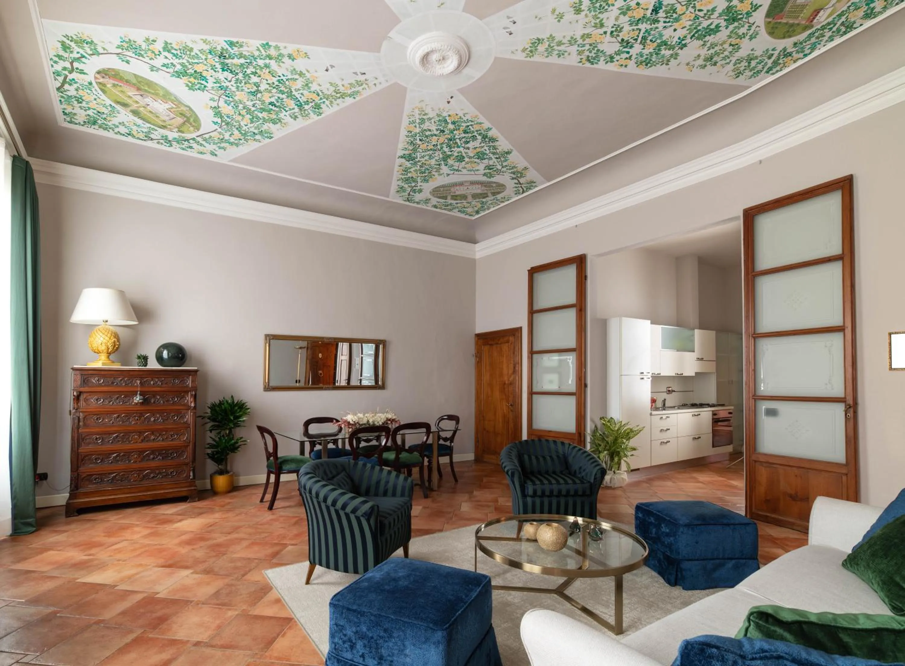 Living room in Palazzo Alfani - Residenza d'Epoca