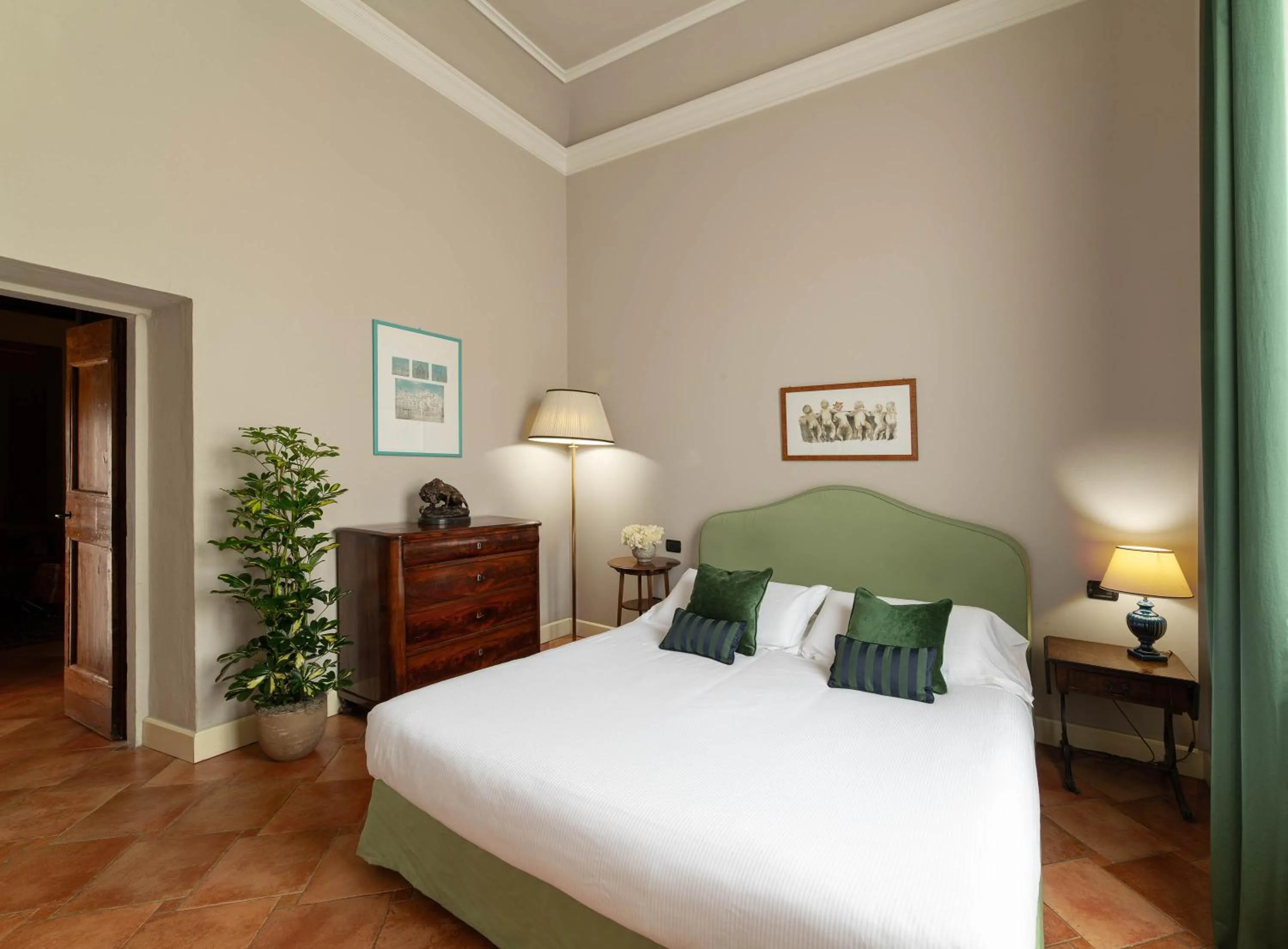 Bedroom, Bed in Palazzo Alfani - Residenza d'Epoca