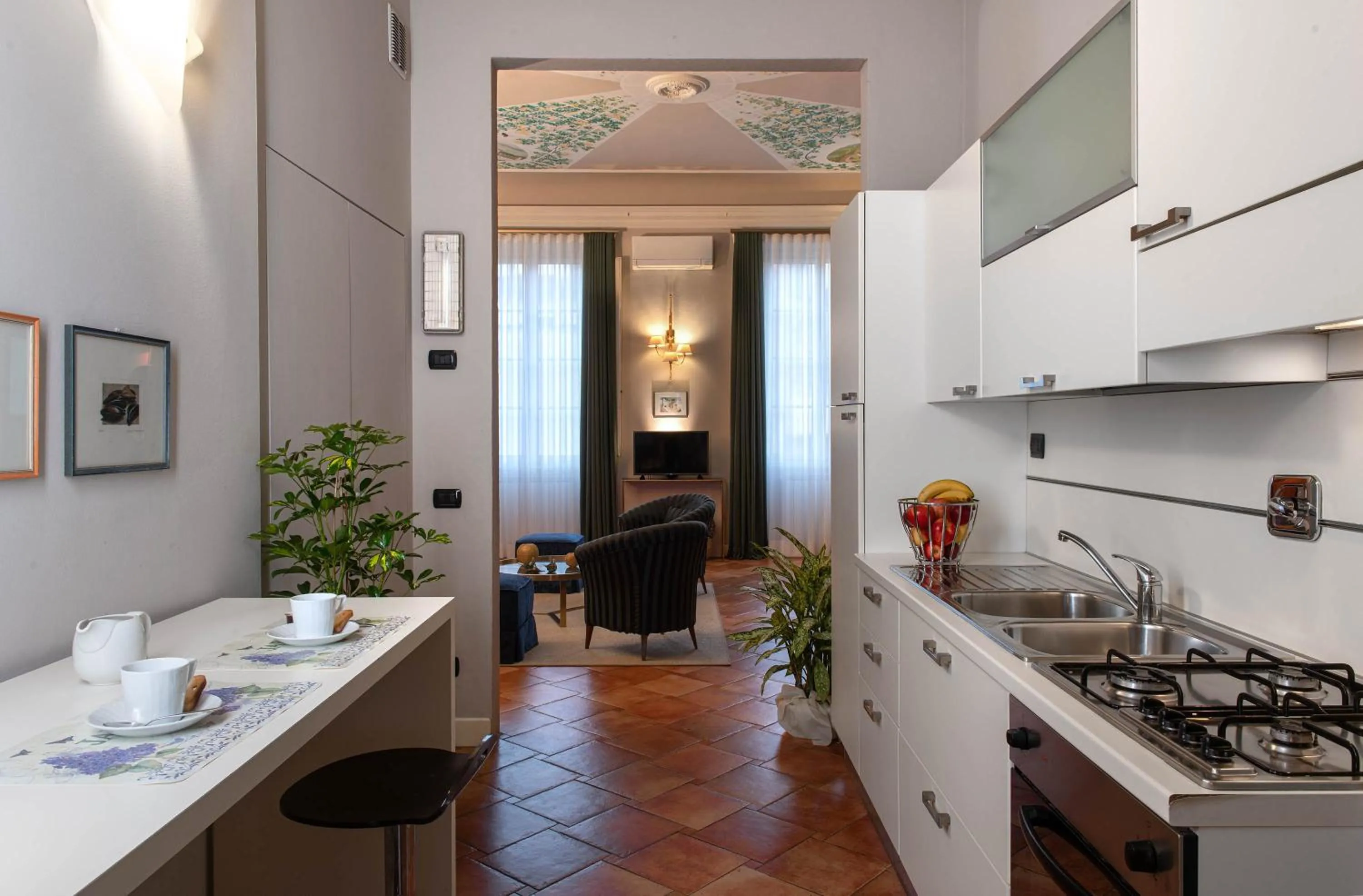 kitchen in Palazzo Alfani - Residenza d'Epoca