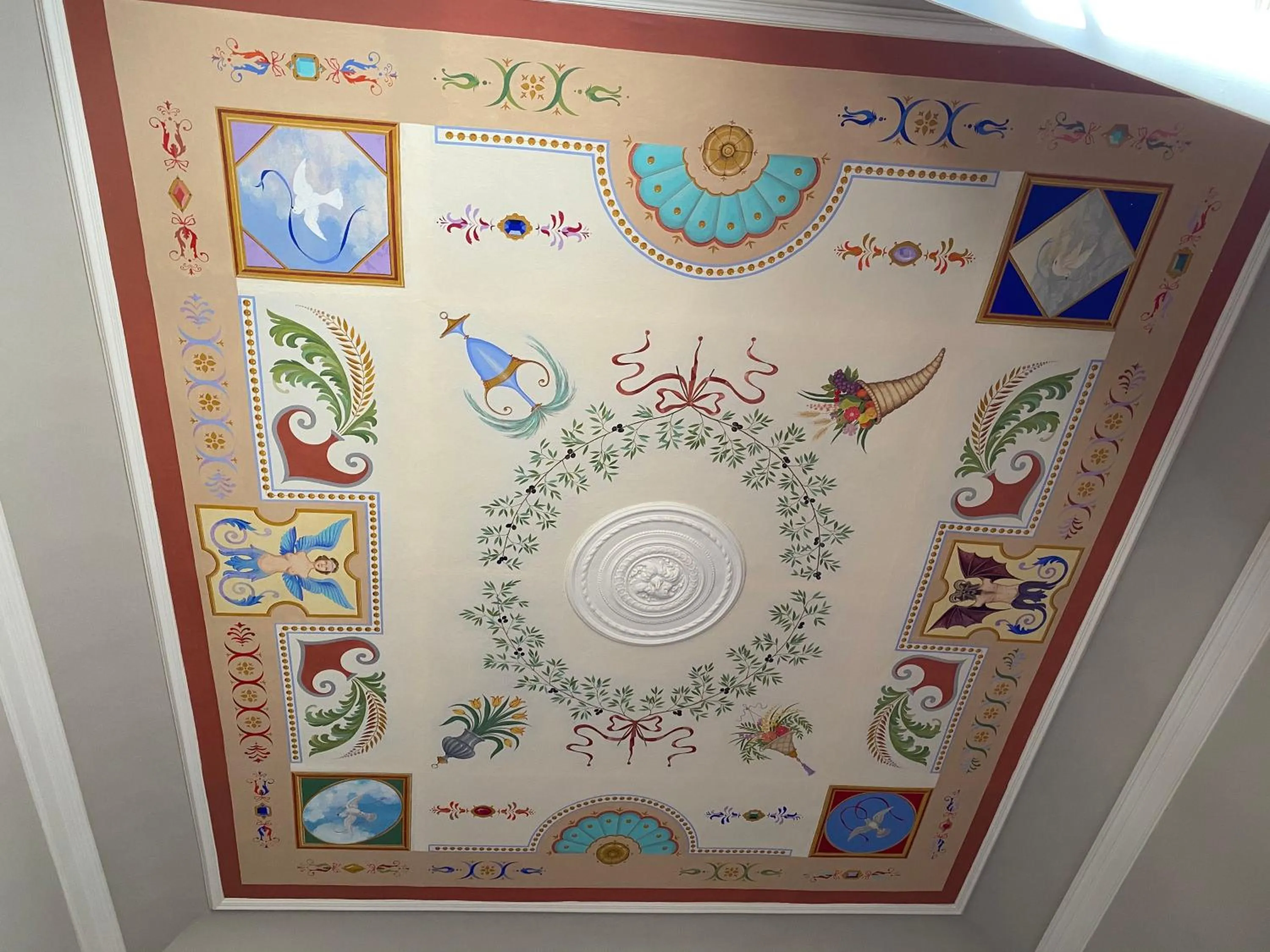 Decorative detail in Palazzo Alfani - Residenza d'Epoca