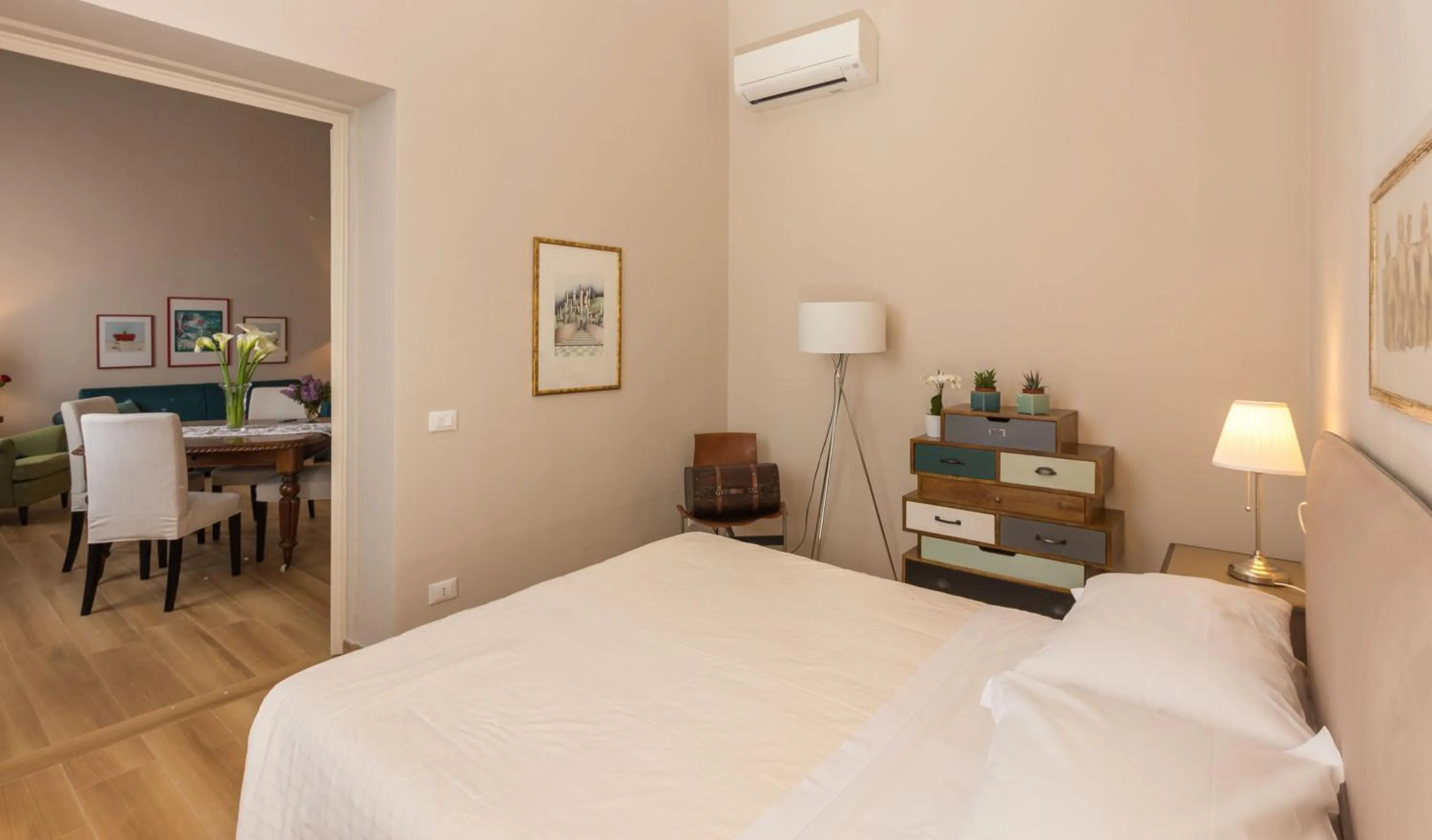 Bedroom, Bed in Palazzo Alfani - Residenza d'Epoca