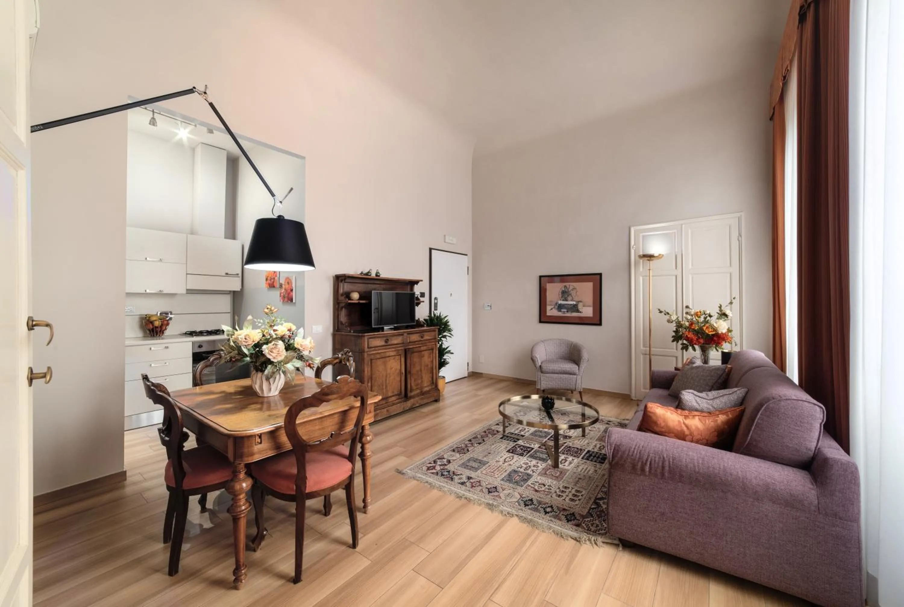 Kitchen or kitchenette in Palazzo Alfani - Residenza d'Epoca