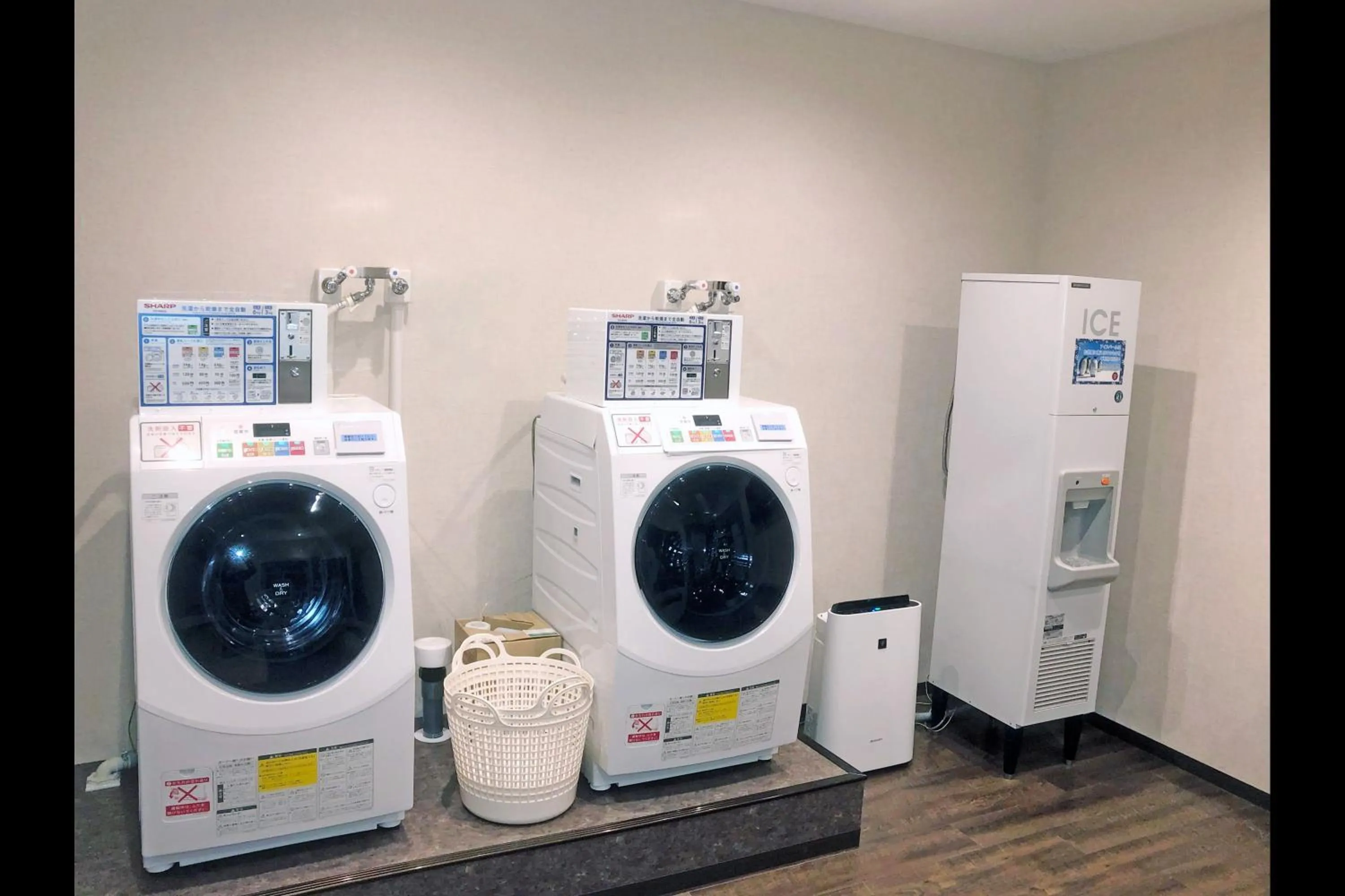 washing machine in HOTEL MYSTAYS Sapporo Nakajima Park Annex