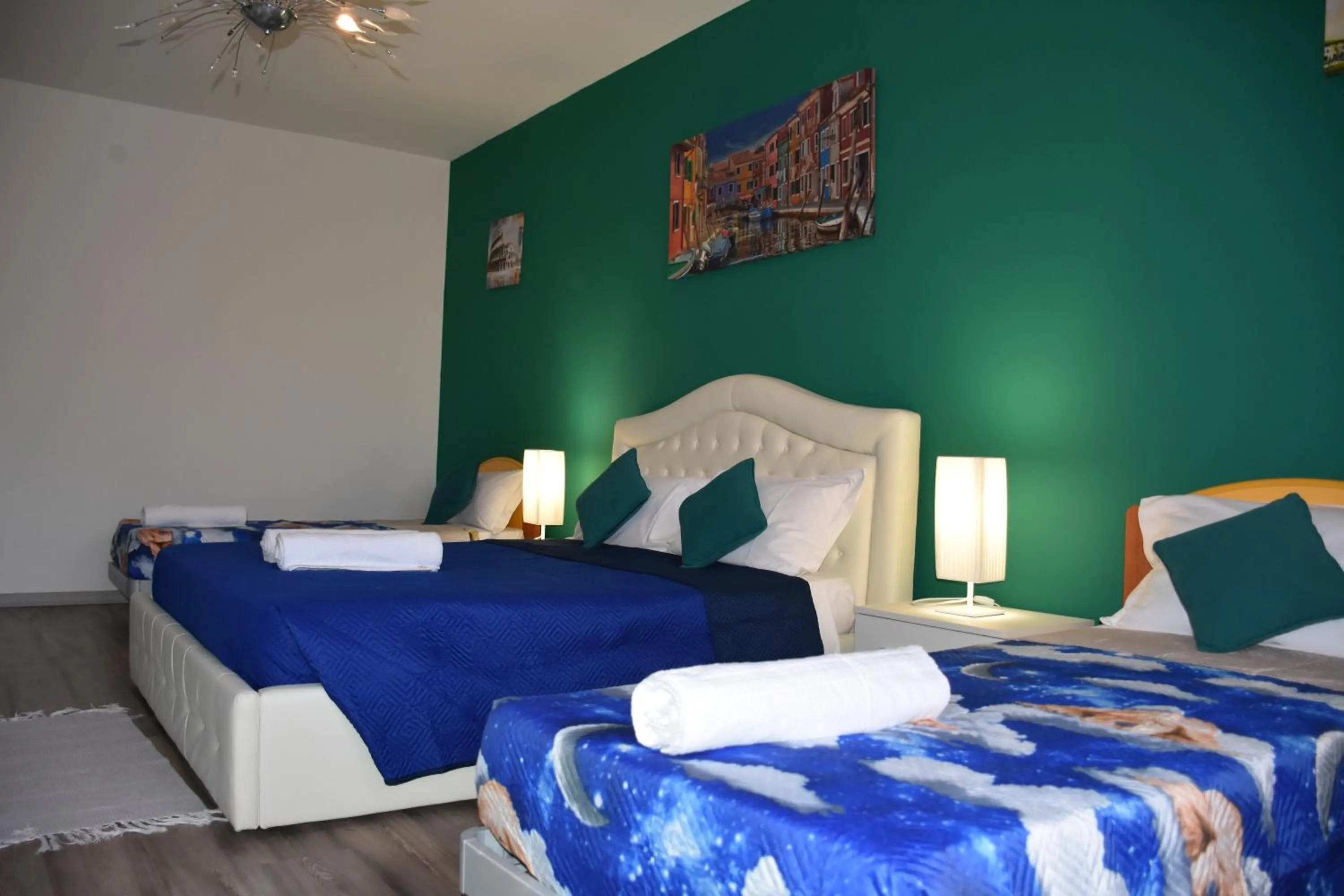 Bed in Venice Day Apartment