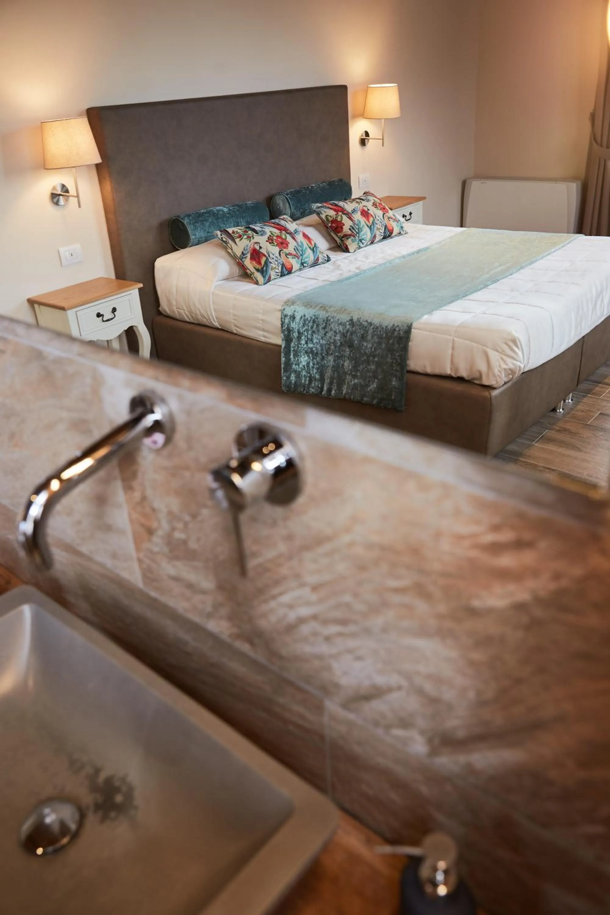 Bed in Il Castelluccio Country Resort Restaurant & SPA