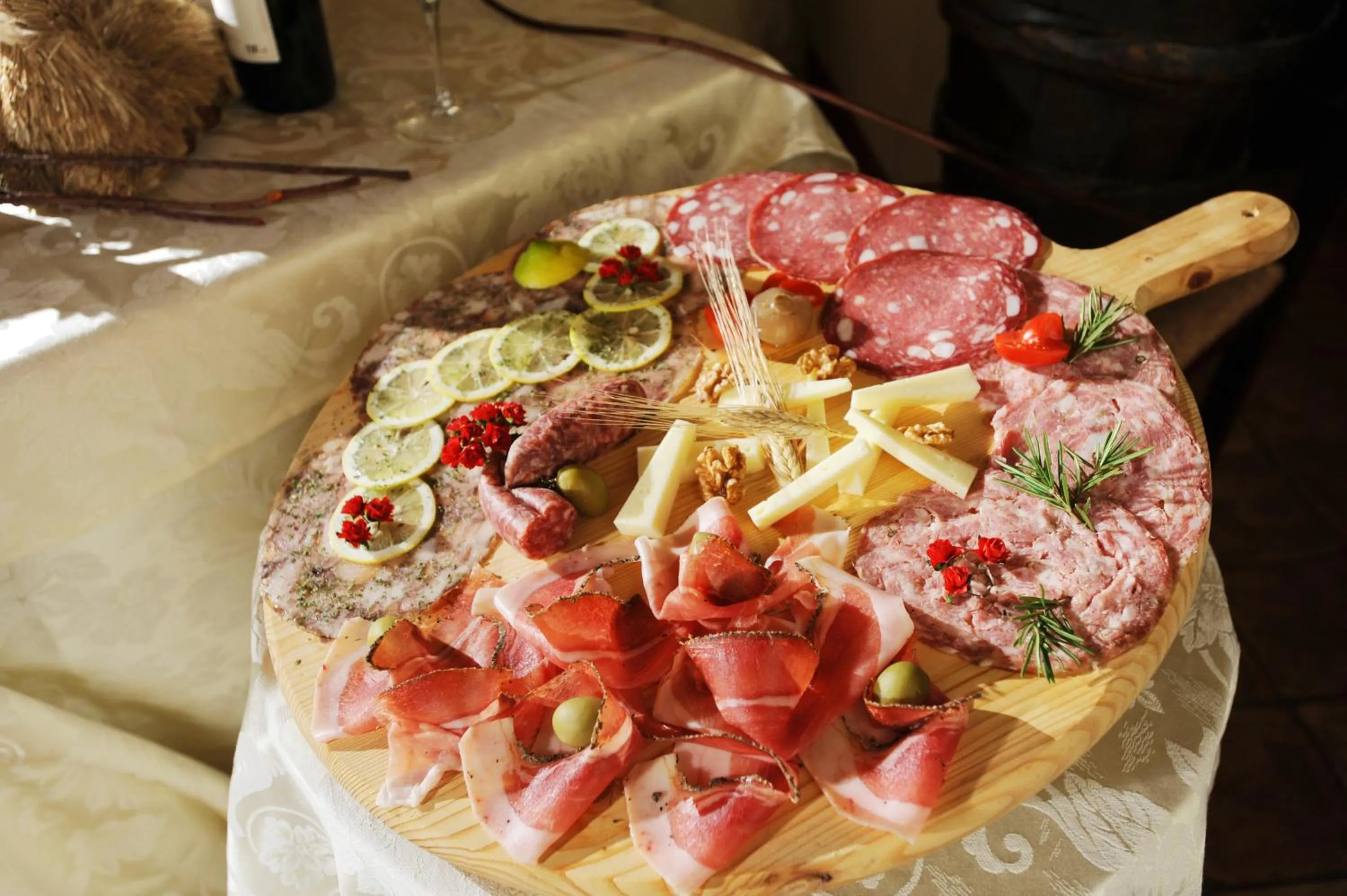 Food close-up in Il Castelluccio Country Resort Restaurant & SPA