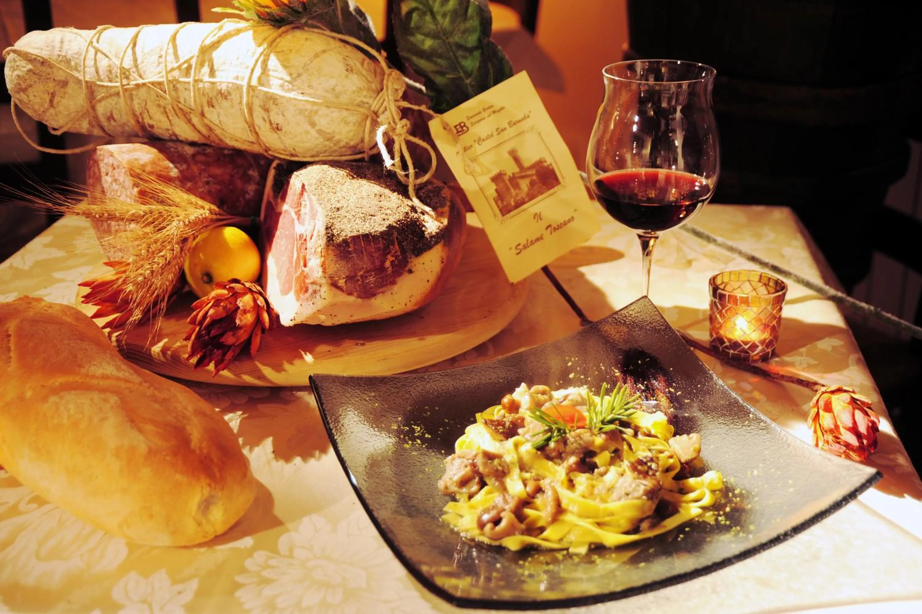 Food in Il Castelluccio Country Resort Restaurant & SPA