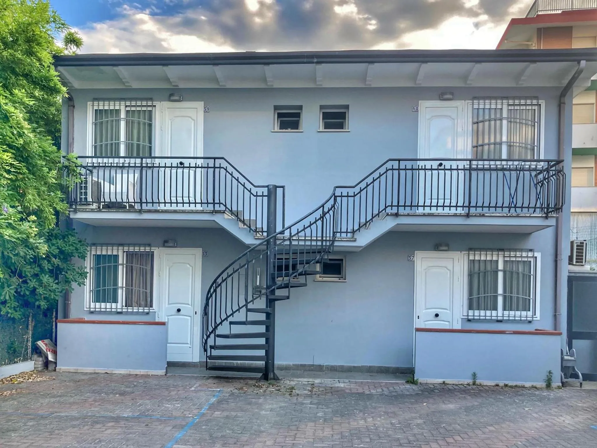 Property building in Hotel Villa Argia Rimini Marina Centro