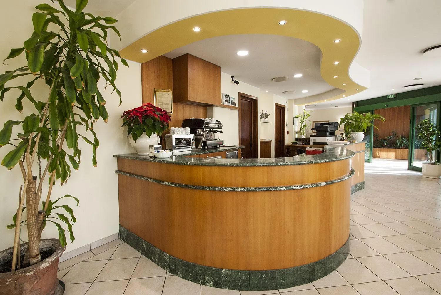 Lobby or reception in Hotel Italia