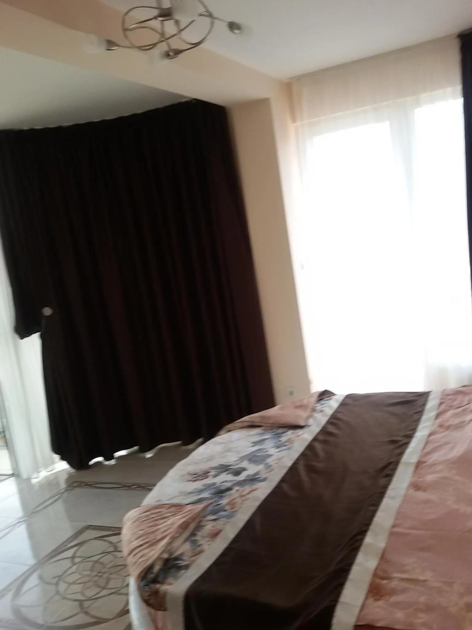 Bed in Sandanski Peak Guest Rooms