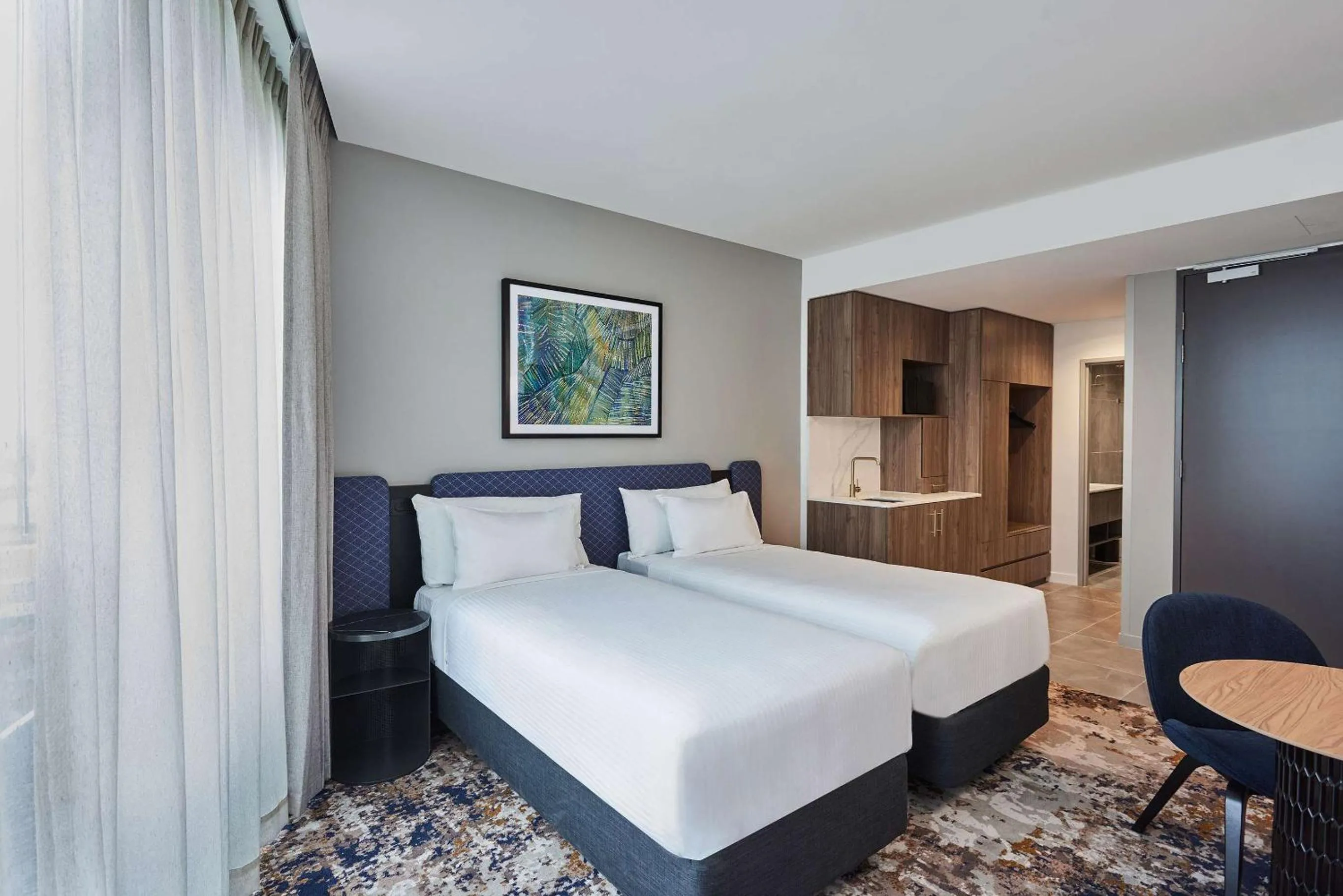 Photo of the whole room, Bed in Adina Apartment Hotel Melbourne, Pentridge