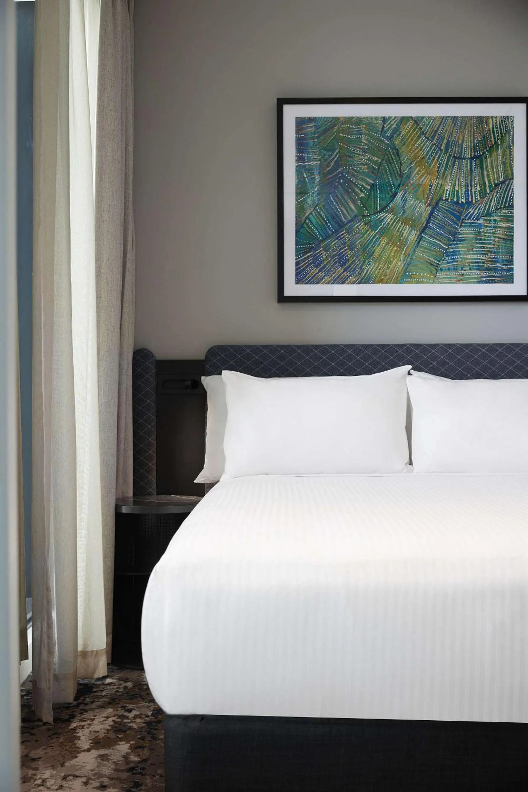 Bedroom, Bed in Adina Apartment Hotel Melbourne, Pentridge