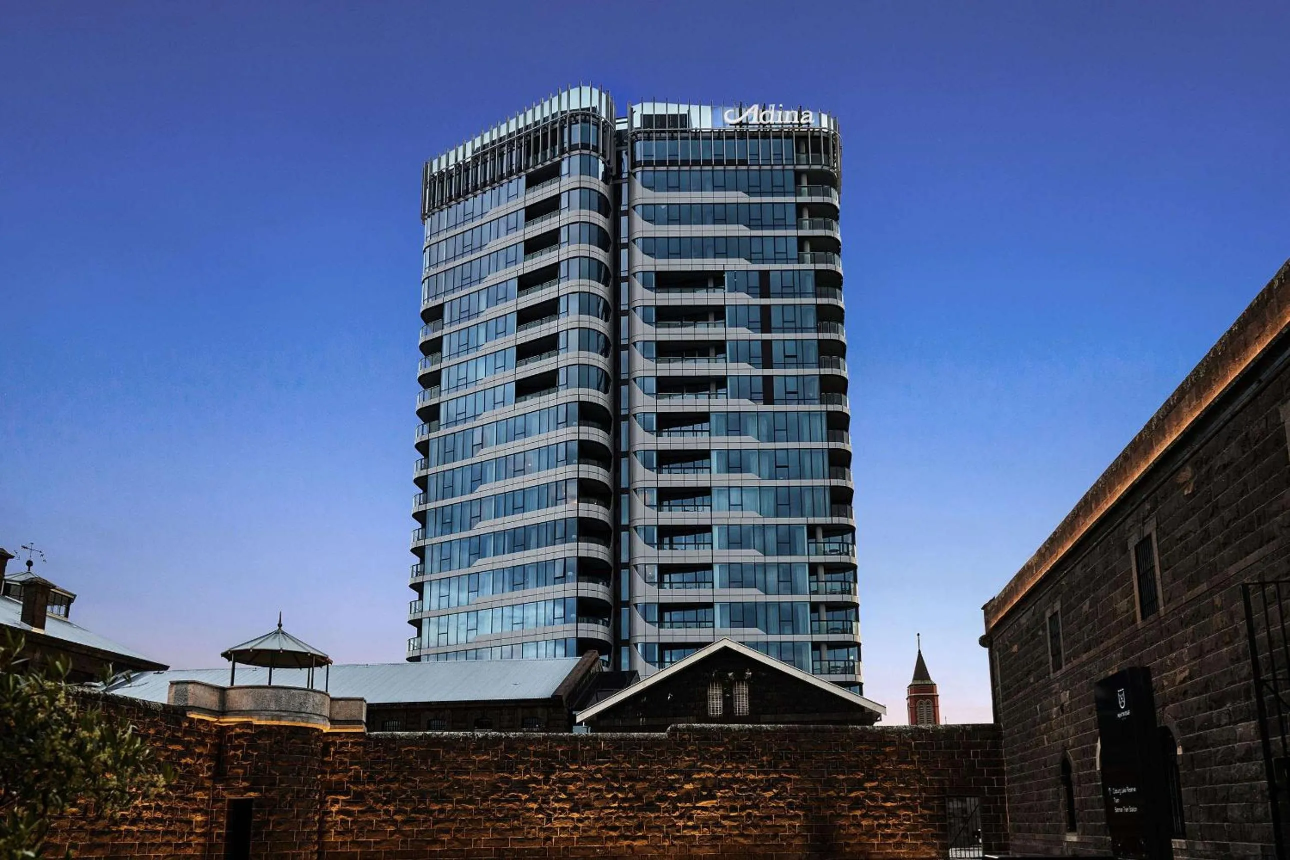 Property building in Adina Apartment Hotel Melbourne, Pentridge