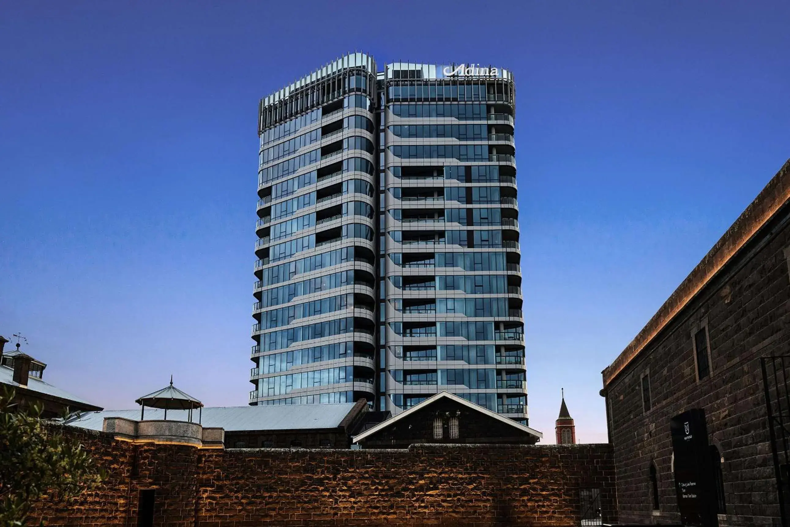Property building in Adina Apartment Hotel Melbourne, Pentridge Property building in Adina Apartment Hotel Melbourne, Pentridge