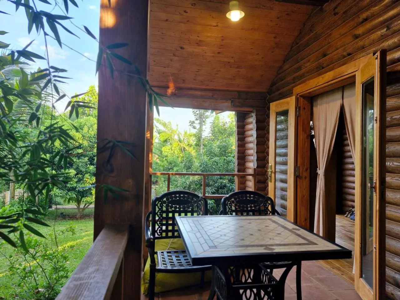 Balcony/Terrace in Mộc An Nhiên Farmstay