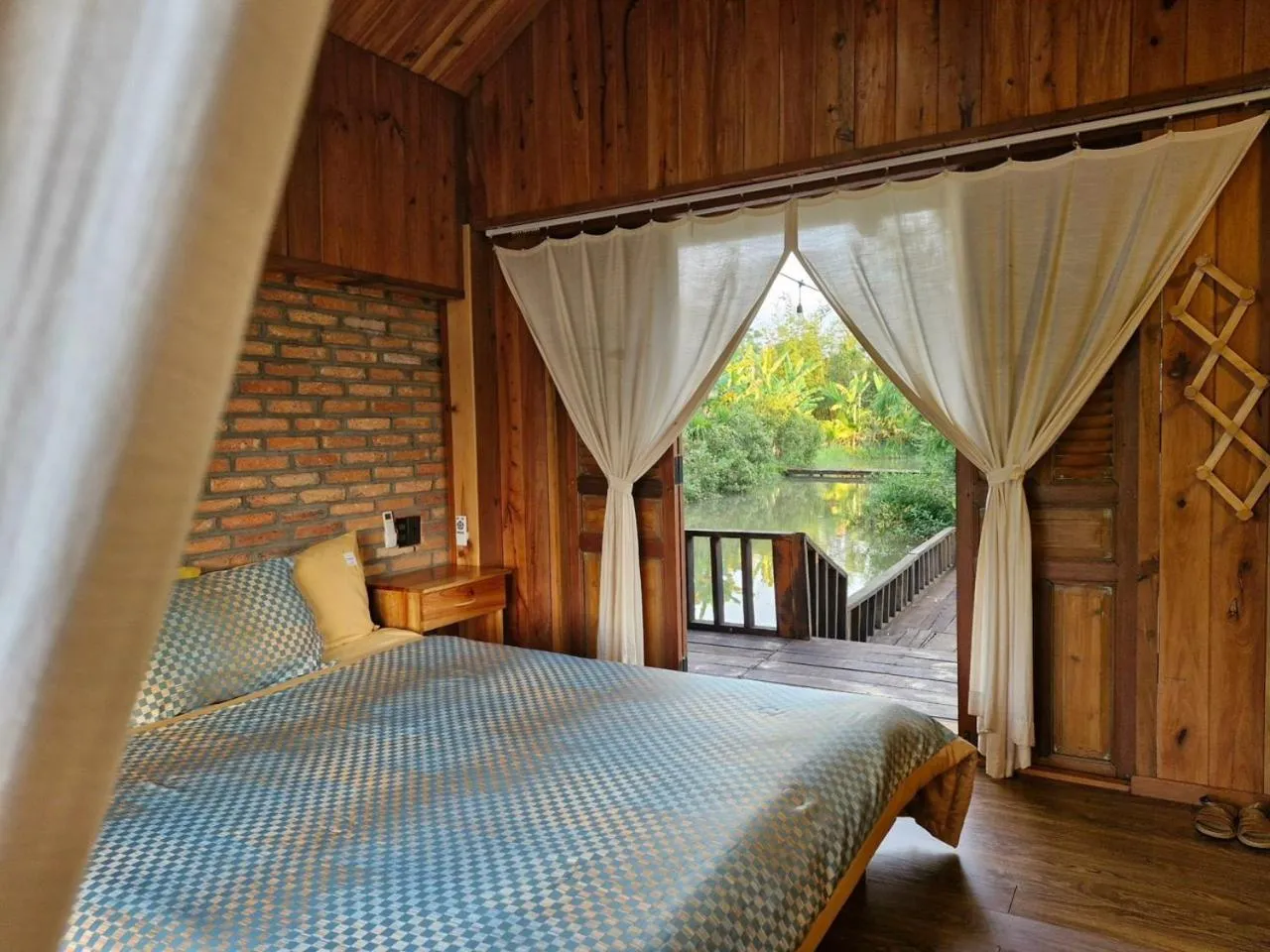 Bedroom, Bed in Mộc An Nhiên Farmstay