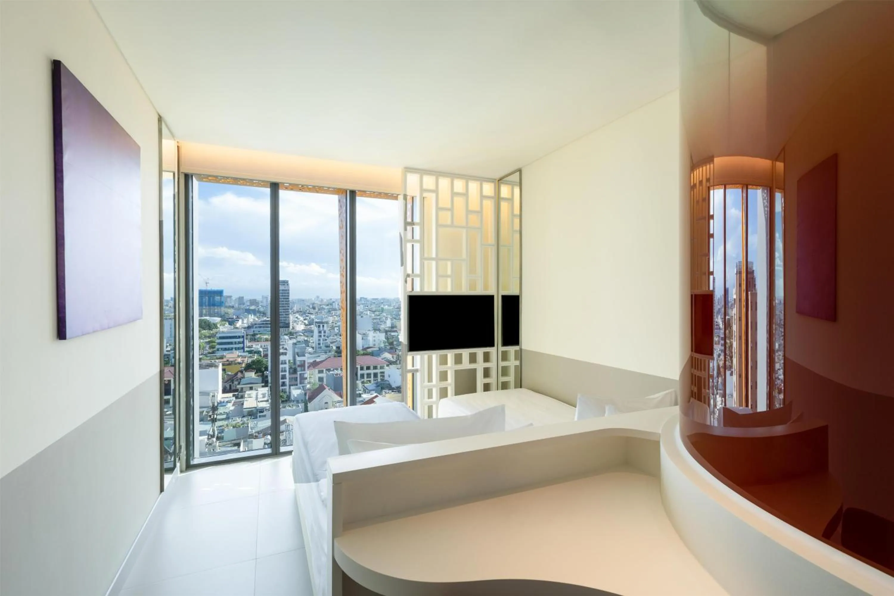 Bedroom, Bed in Wink Danang Centre, Unscripted by Hyatt