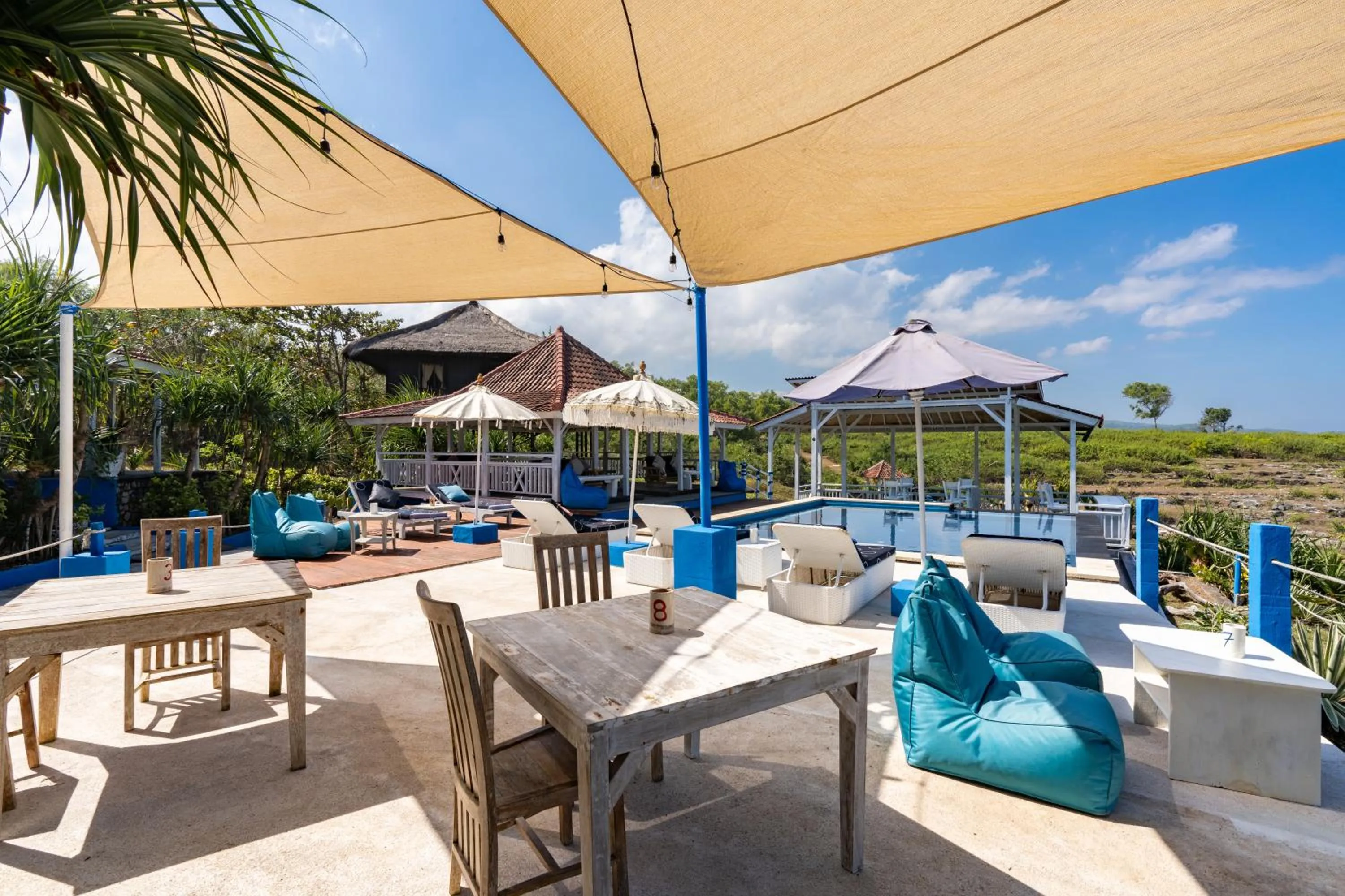 Pool view in Kov Ceningan