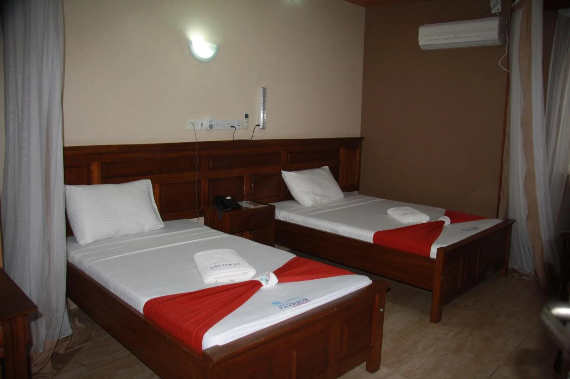 Bed in Pavilion Holiday Resort