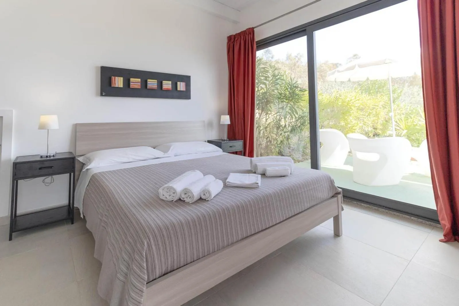 Bed in Natur Hotel Tanca