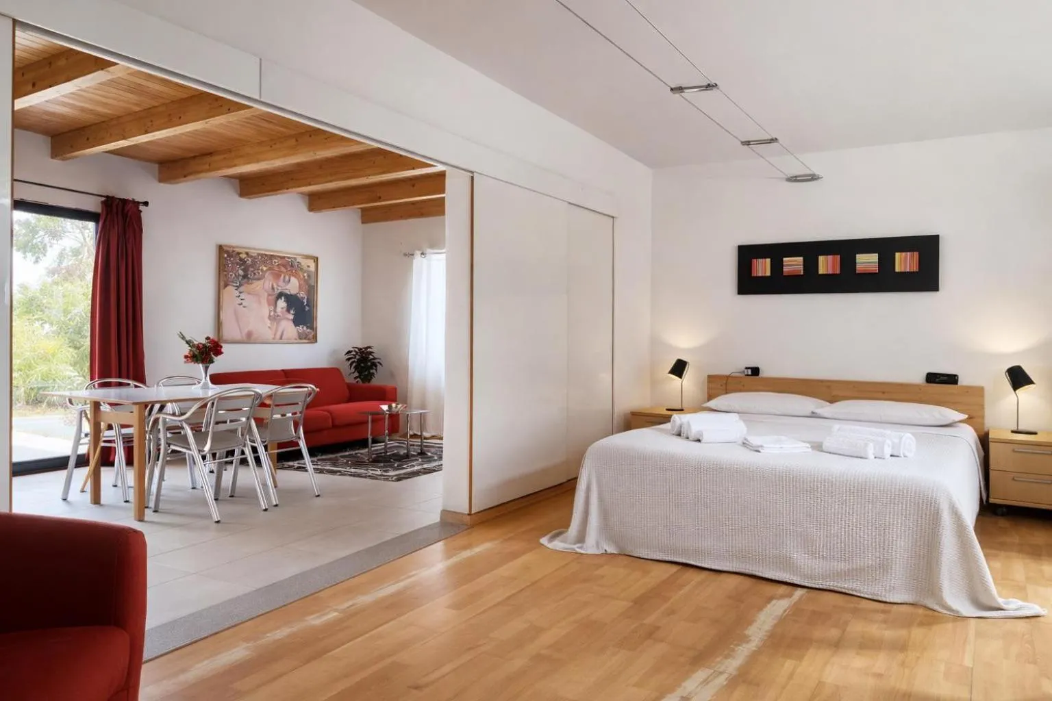 Bedroom, Bed in Natur Hotel Tanca