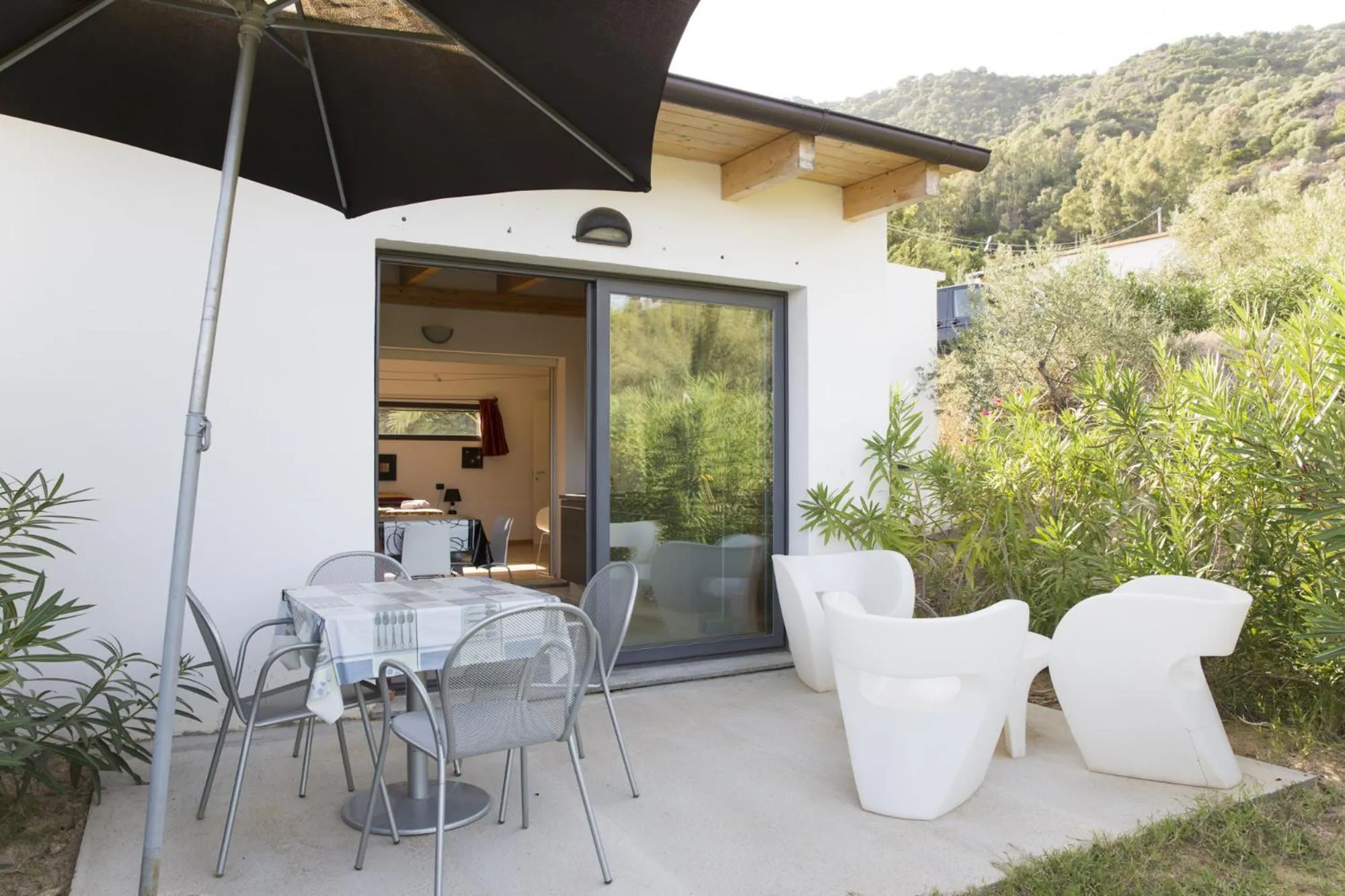 Patio in Natur Hotel Tanca