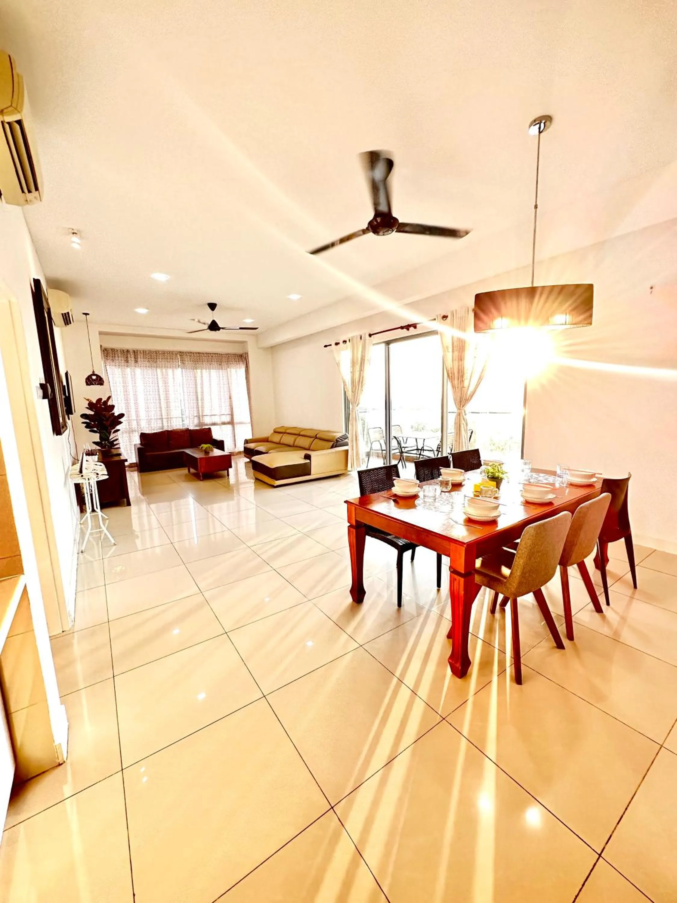 Living room in AJ Suites @ Loft Imago KK