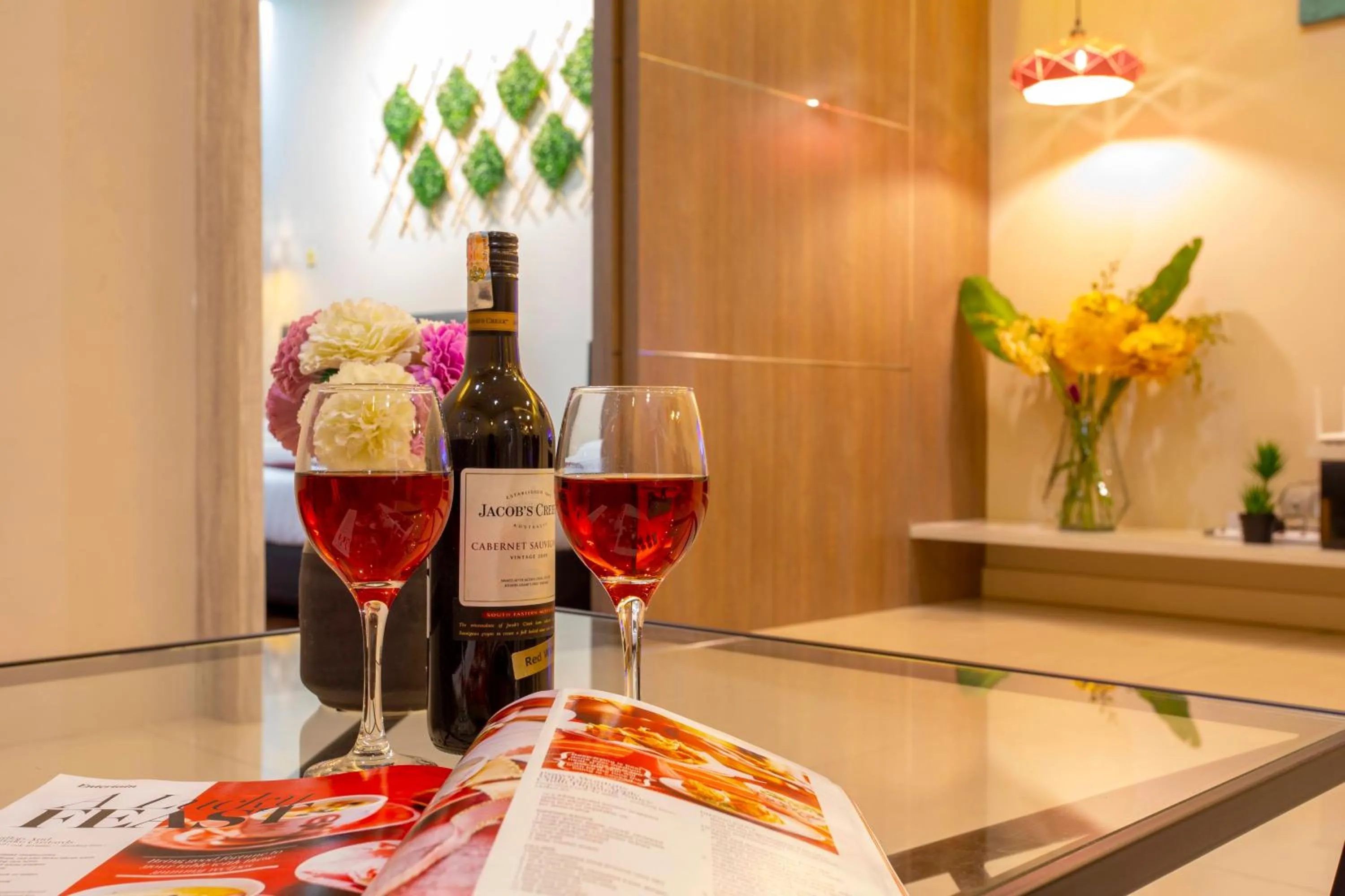 Decorative detail in AJ Suites @ Loft Imago KK