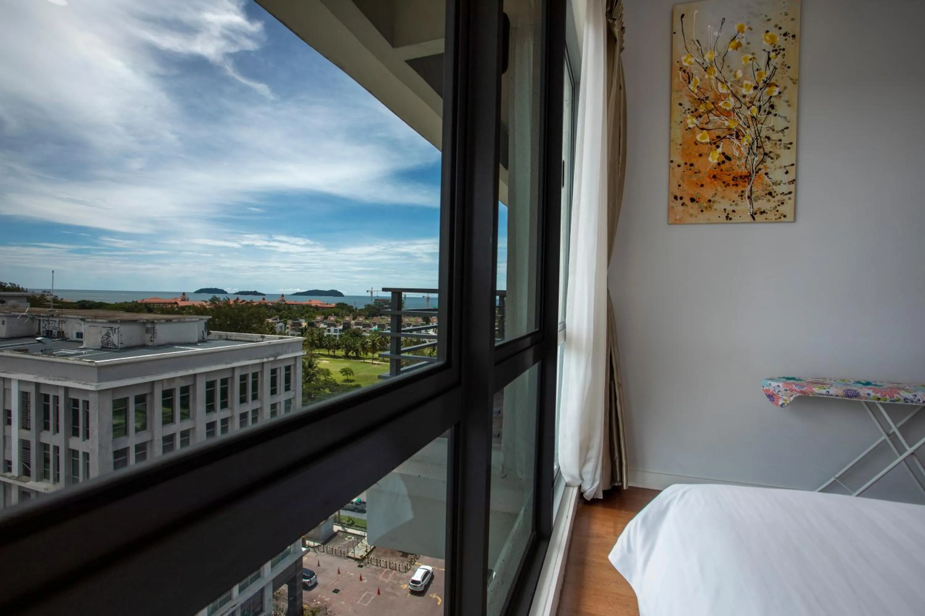 Bedroom, Bed in AJ Suites @ Loft Imago KK