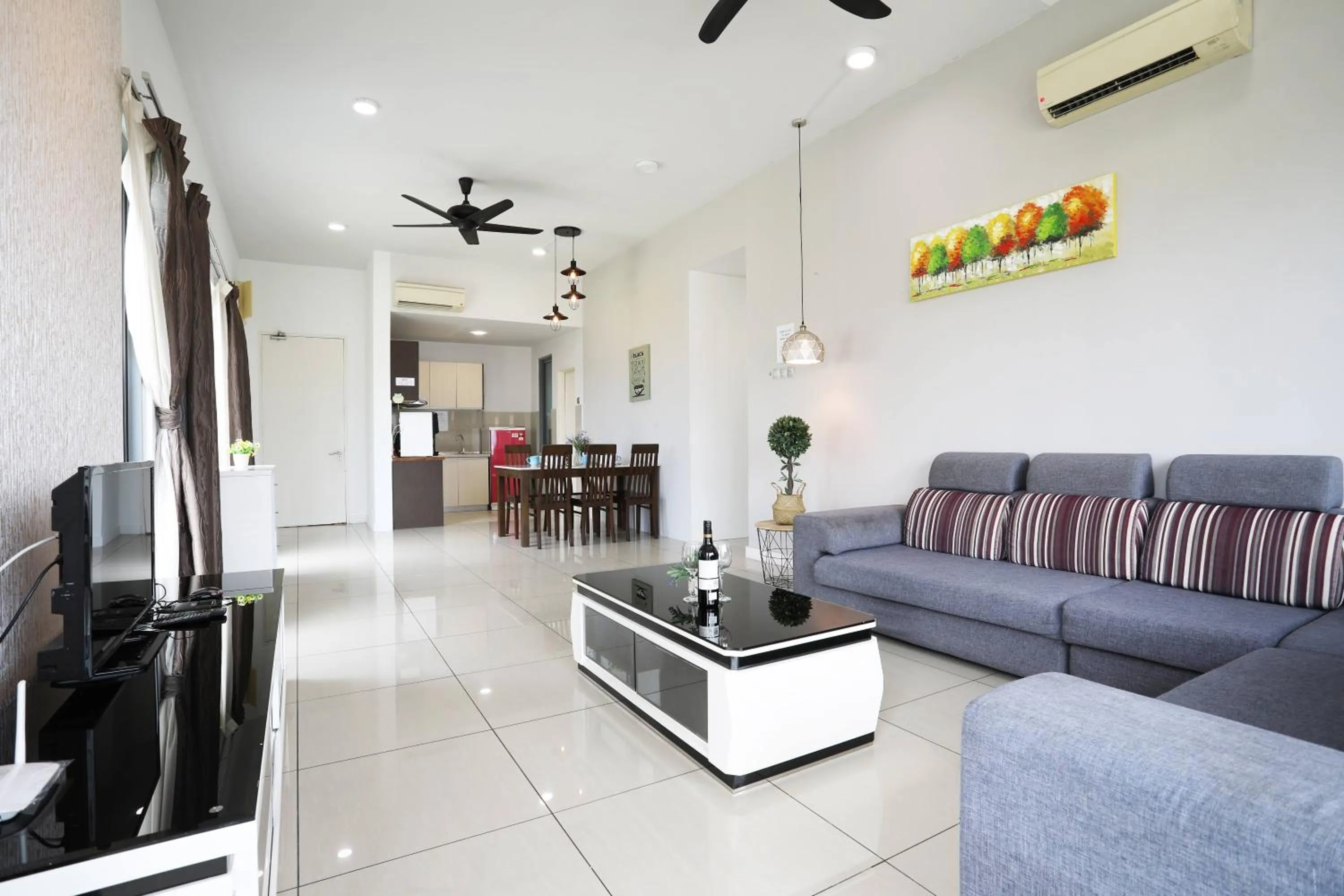 Living room in AJ Suites @ Loft Imago KK