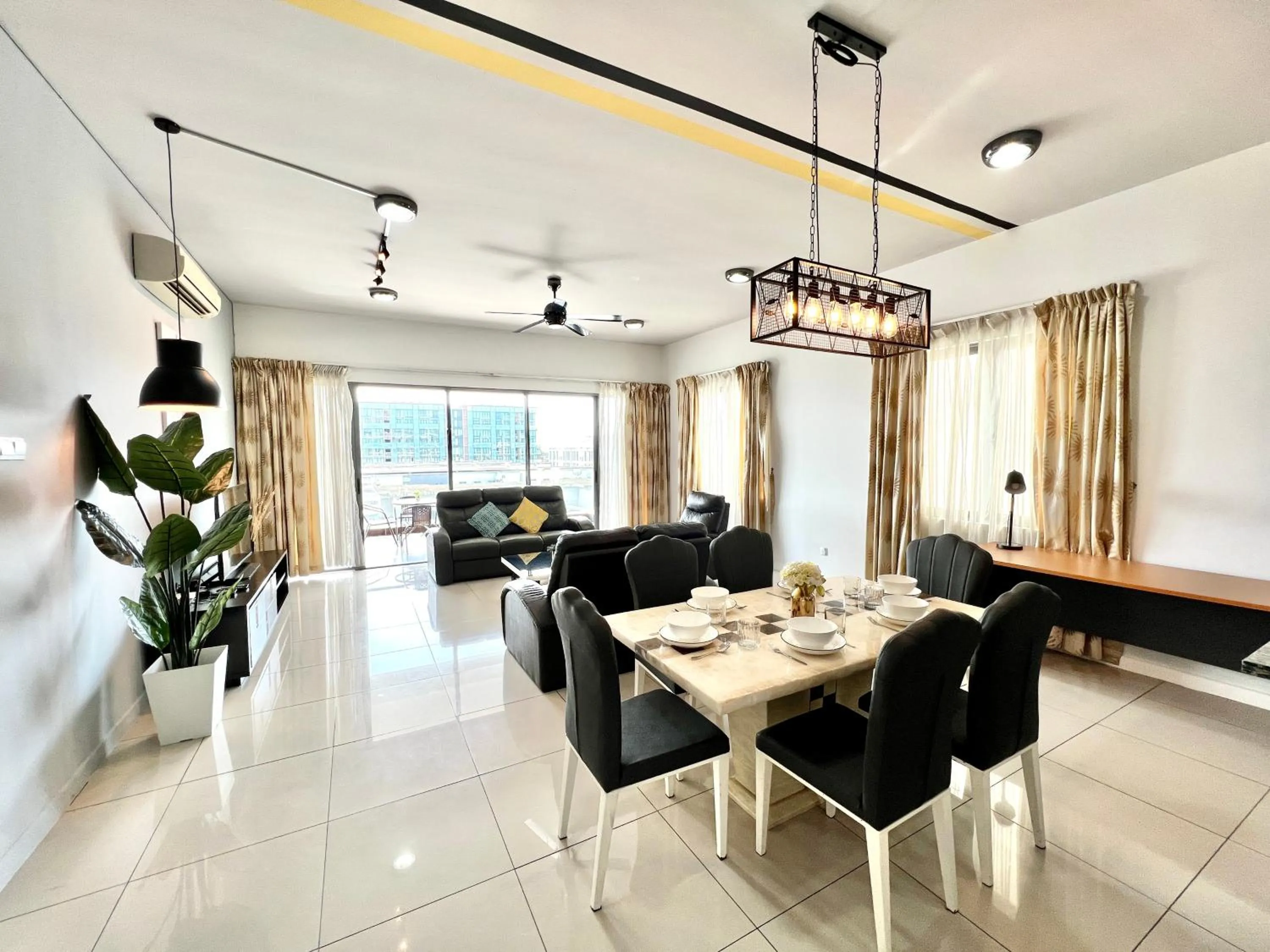 Living room in AJ Suites @ Loft Imago KK