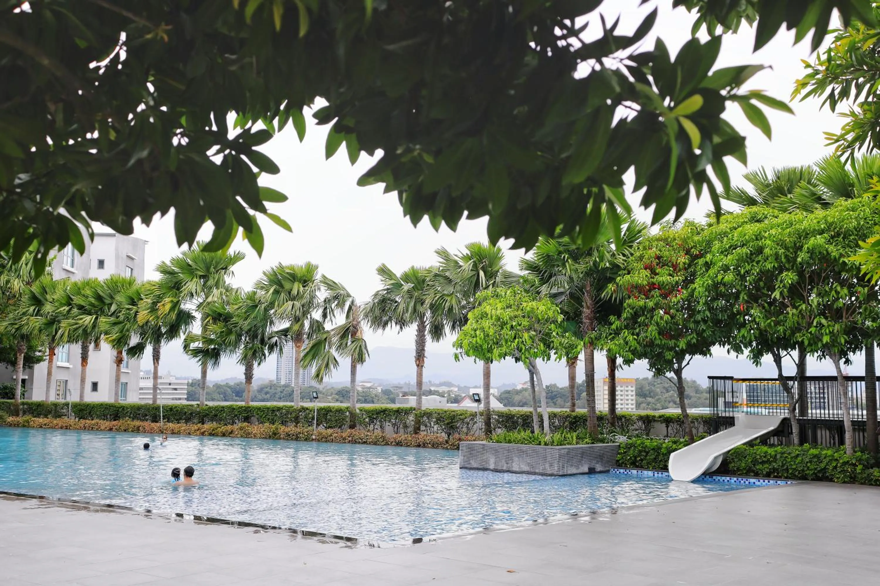 Swimming pool in AJ Suites @ Loft Imago KK