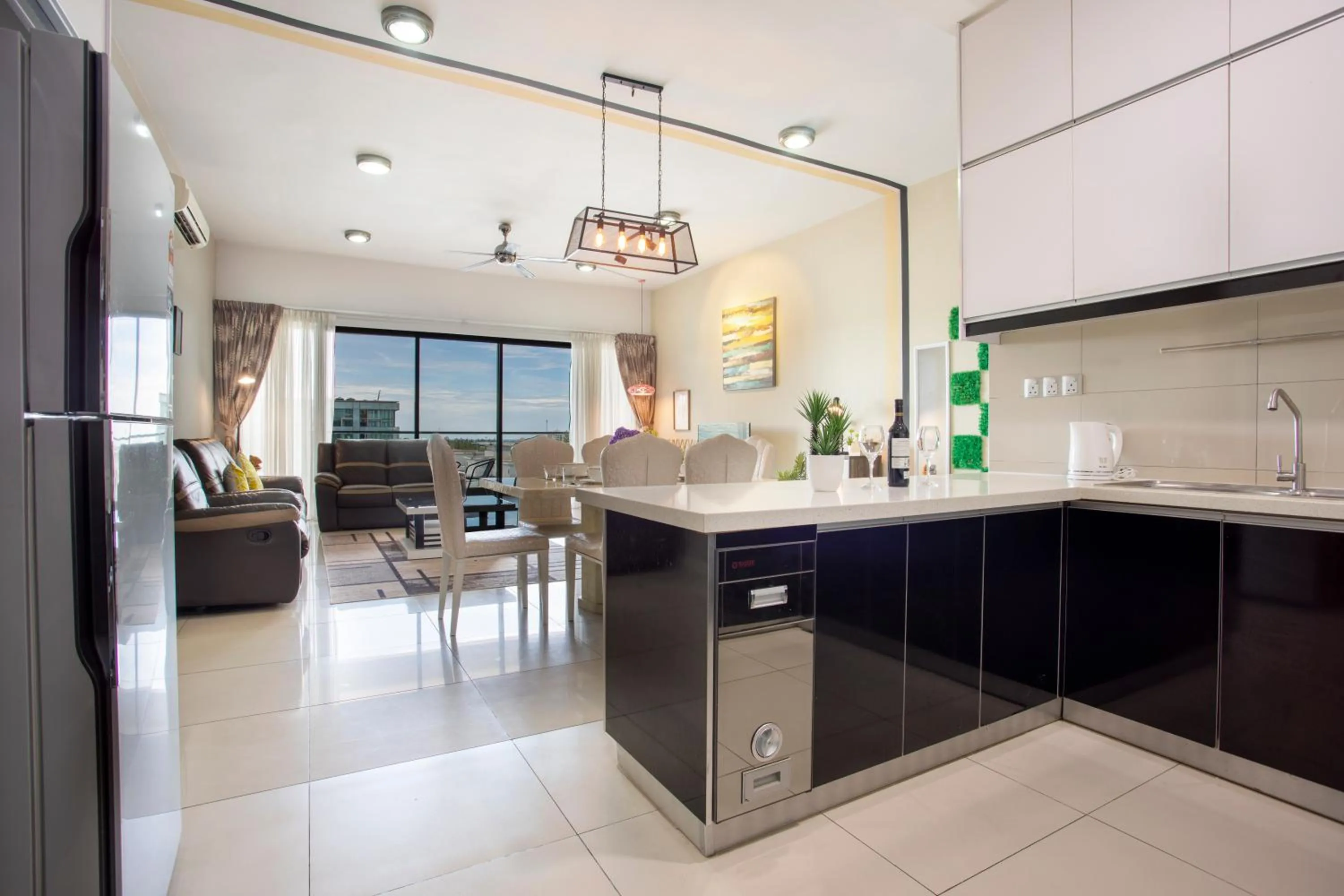 kitchen in AJ Suites @ Loft Imago KK