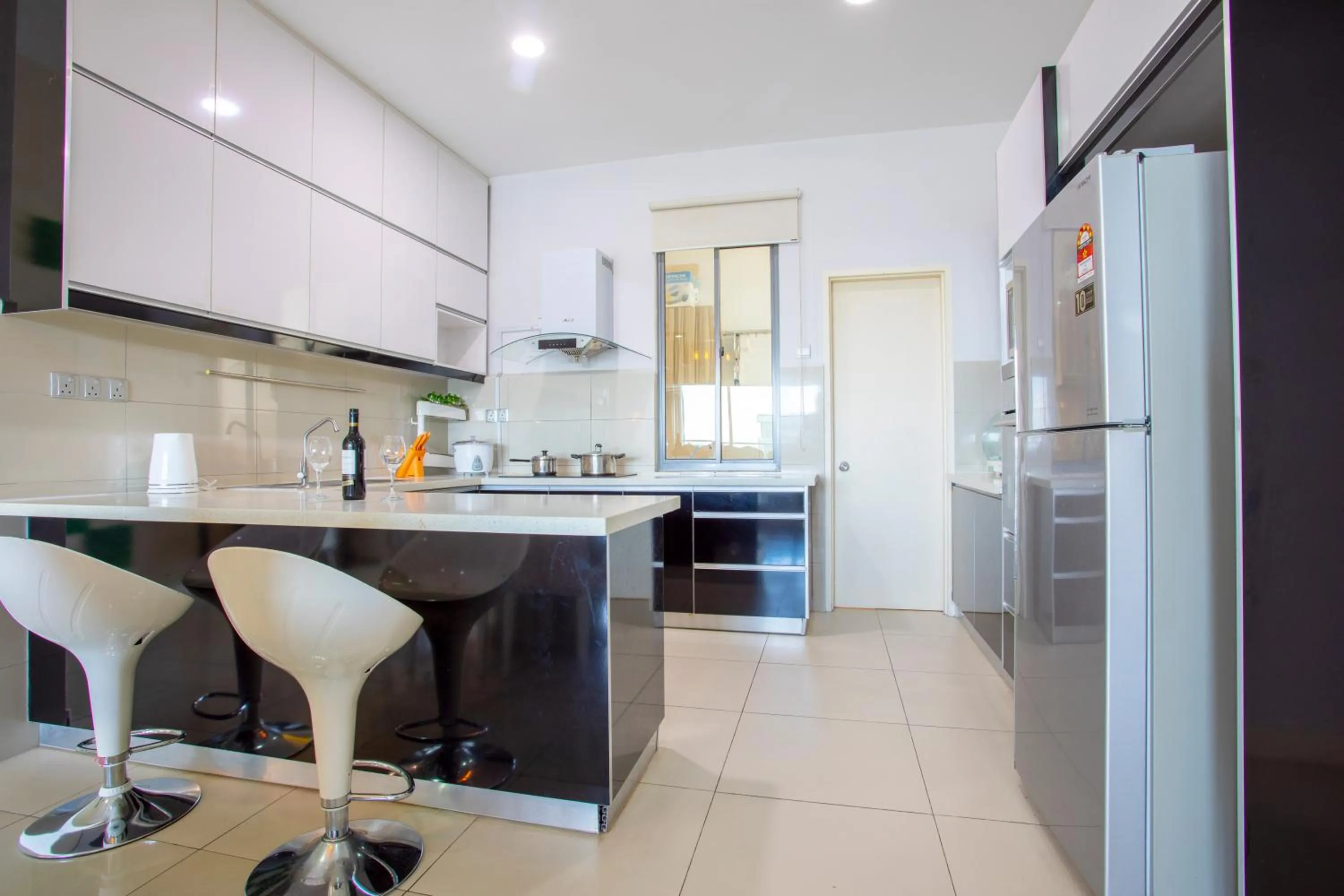 kitchen in AJ Suites @ Loft Imago KK